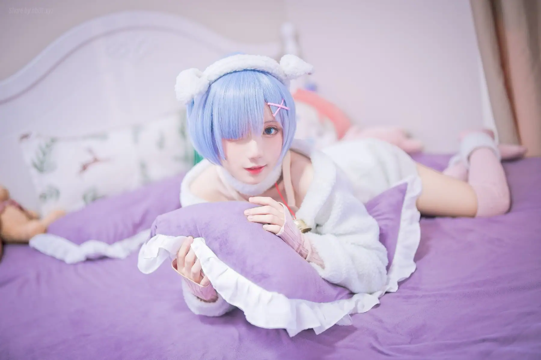 花柒Hana - 蕾姆 绵羊(9P_1.9M) - 花柒Hana - 蕾姆 绵羊(9P_1