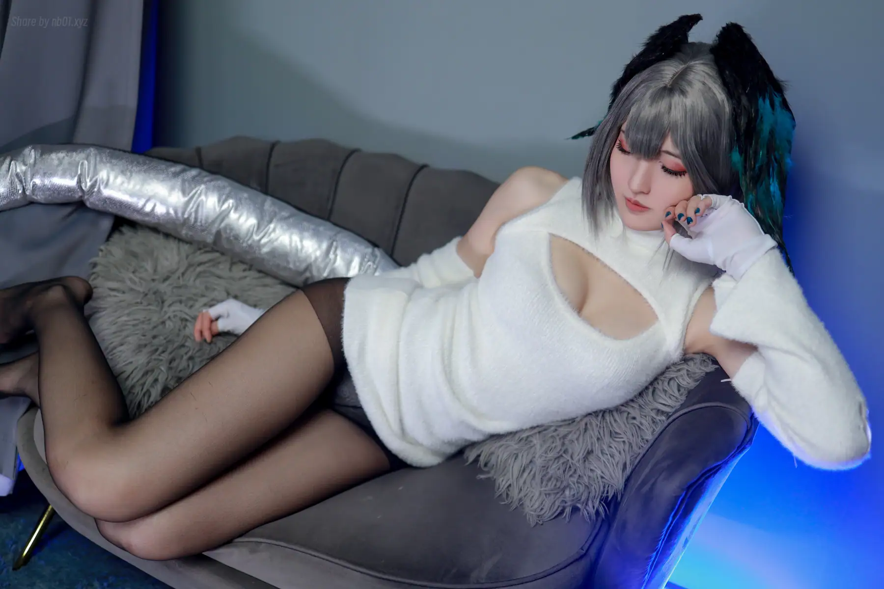 山崎雷纳 - 阿克奈兹霍尔海亚竖毛衣(91P_142.9M) - 山崎雷纳 - 阿克奈兹霍尔海亚竖毛衣(91P_142