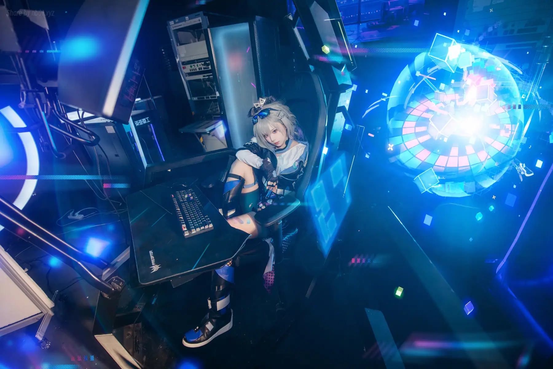 花柒Hana - 崩坏：星穹铁道 银狼(17P_61.3M) - 花柒Hana - 崩坏：星穹铁道 银狼(17P_61