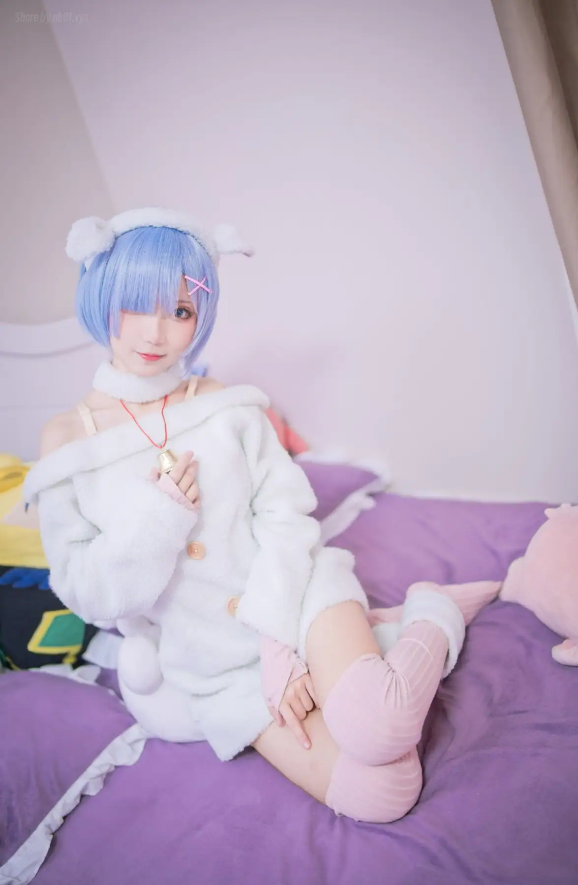 花柒Hana - 蕾姆 绵羊(9P_1.9M) - 花柒Hana - 蕾姆 绵羊(9P_1