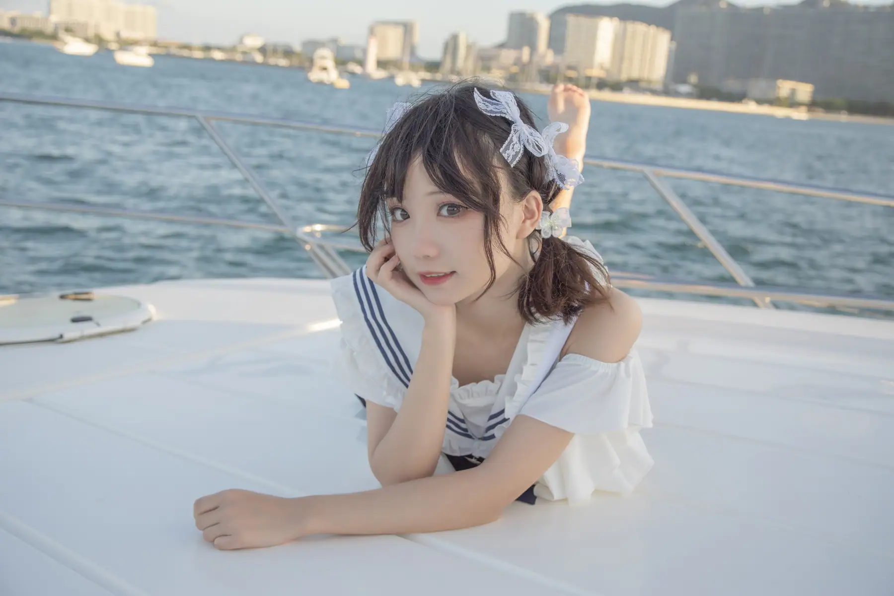 花柒Hana - 三亚熊之海J风泳装(12P_25.6M) - 花柒Hana - 三亚熊之海J风泳装(12P_25