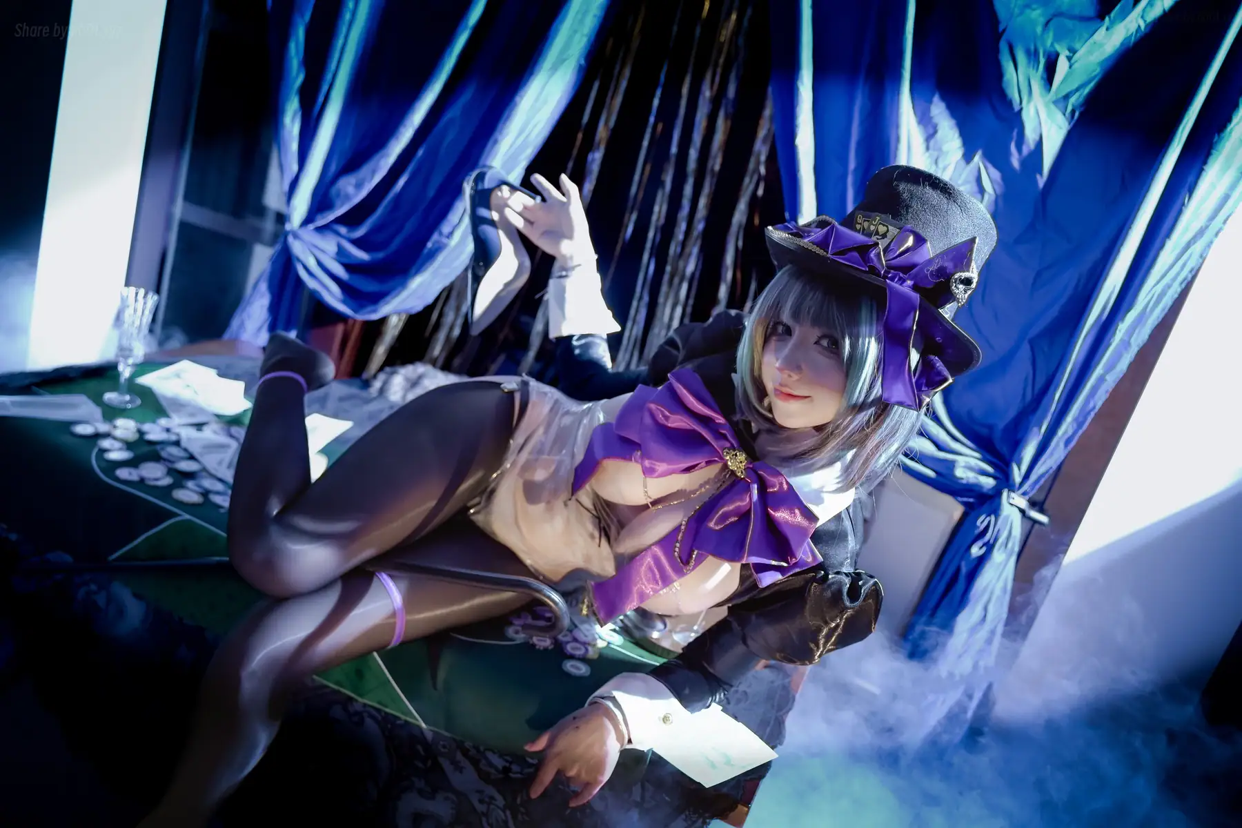 九曲Jean - 碧蓝航线 柴郡·绚烂夜梦(40P_115.2M) - 九曲Jean - 碧蓝航线 柴郡·绚烂夜梦(40P_115