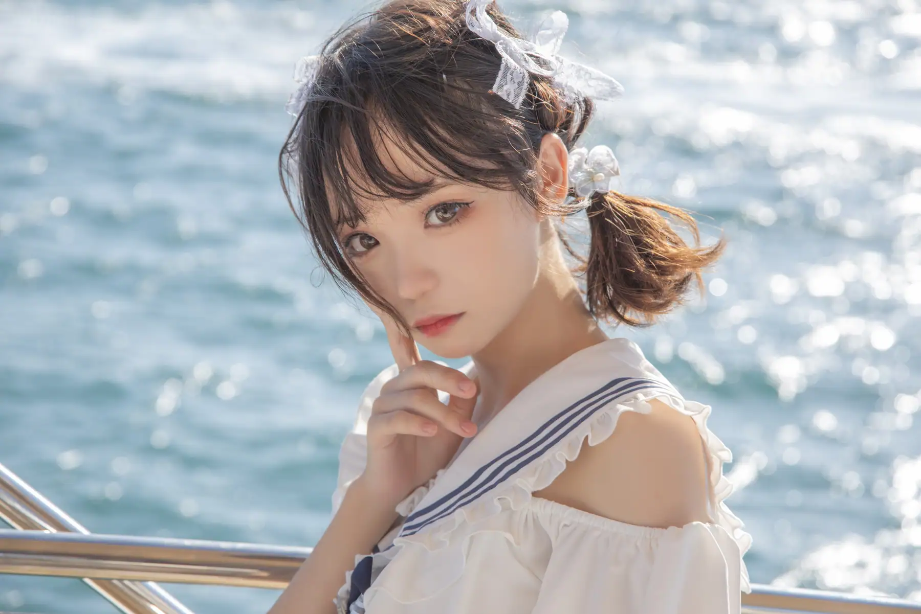 花柒Hana - 三亚熊之海J风泳装(12P_25.6M) - 花柒Hana - 三亚熊之海J风泳装(12P_25