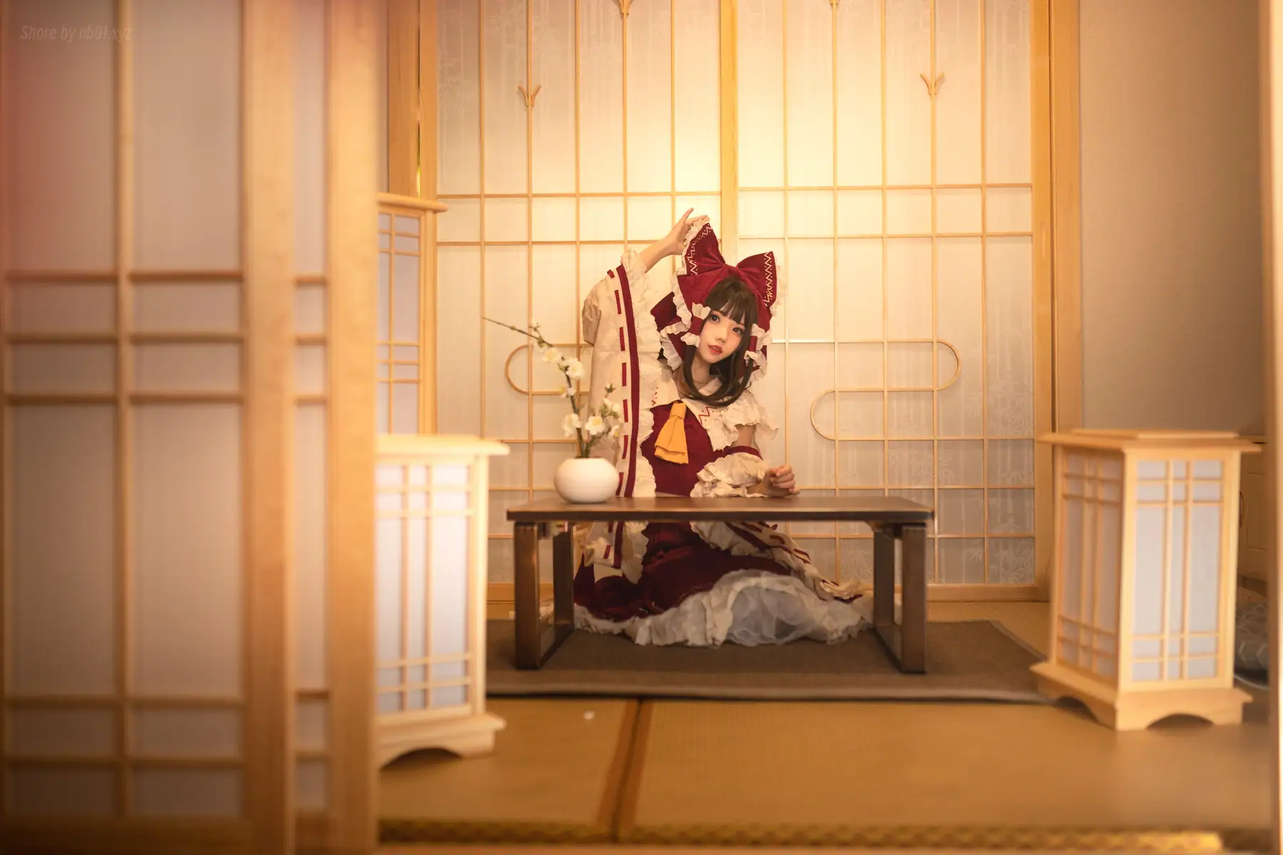 花柒Hana - 森森仙 灵梦(12P_9.9M) - 花柒Hana - 森森仙 灵梦(12P_9