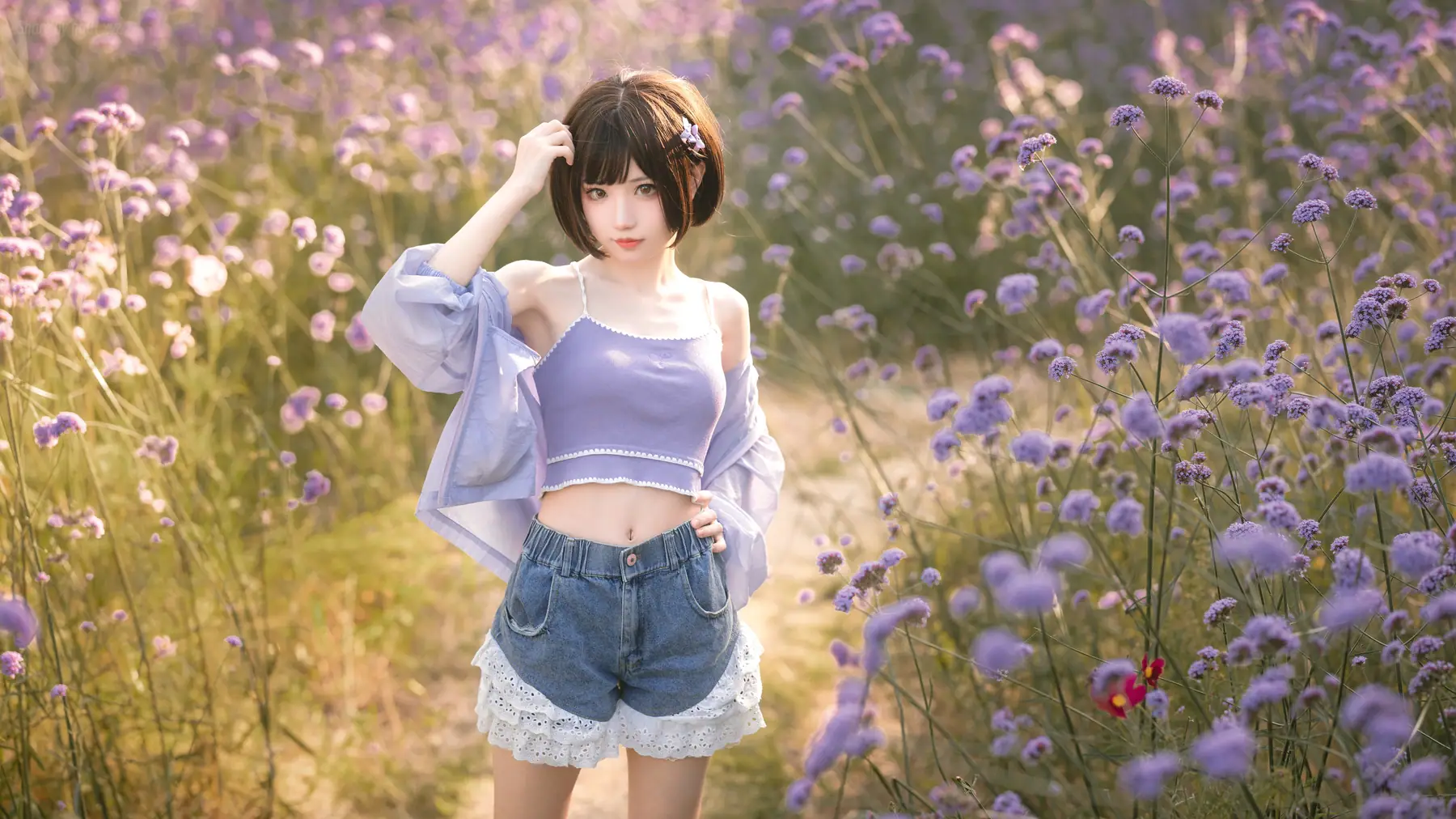 花柒Hana - 马鞭草(15P_72.7M) - 花柒Hana - 马鞭草(15P_72