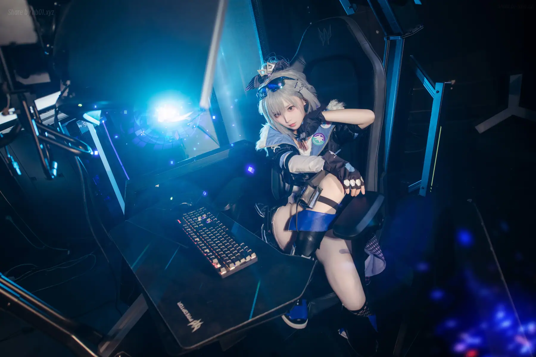 花柒Hana - 崩坏：星穹铁道 银狼(17P_61.3M) - 花柒Hana - 崩坏：星穹铁道 银狼(17P_61