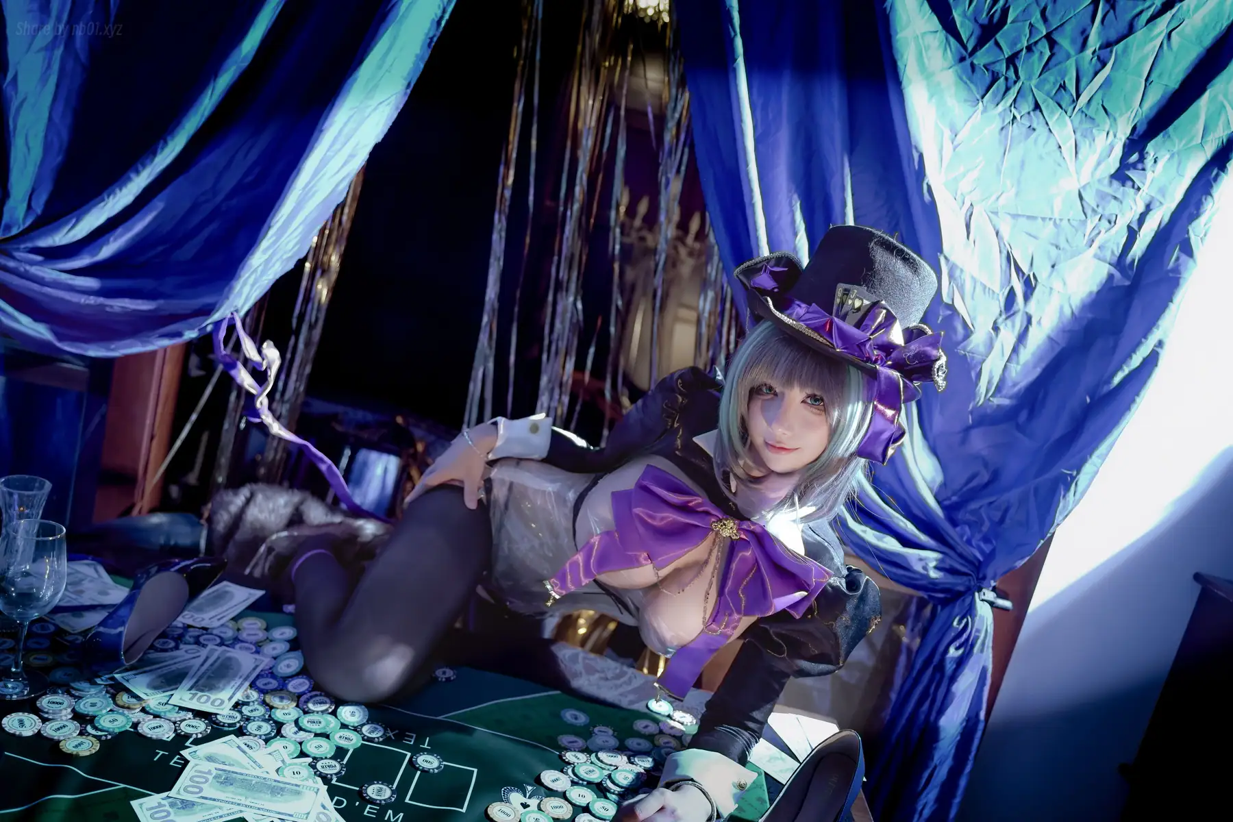 九曲Jean - 碧蓝航线 柴郡·绚烂夜梦(40P_115.2M) - 九曲Jean - 碧蓝航线 柴郡·绚烂夜梦(40P_115