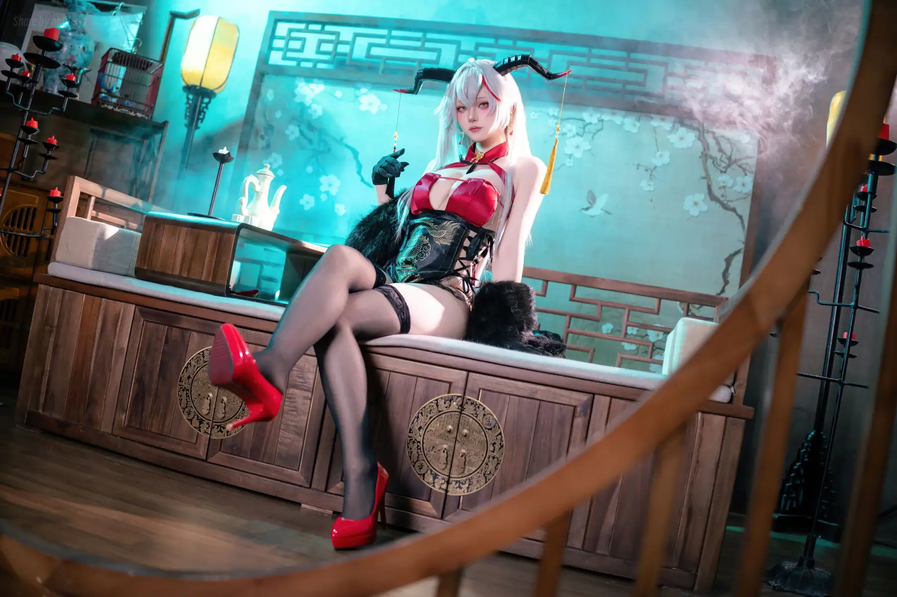 屿鱼 - 碧蓝航线 埃吉尔旗袍(50P_270.8M) - 屿鱼 - 碧蓝航线 埃吉尔旗袍(50P_270