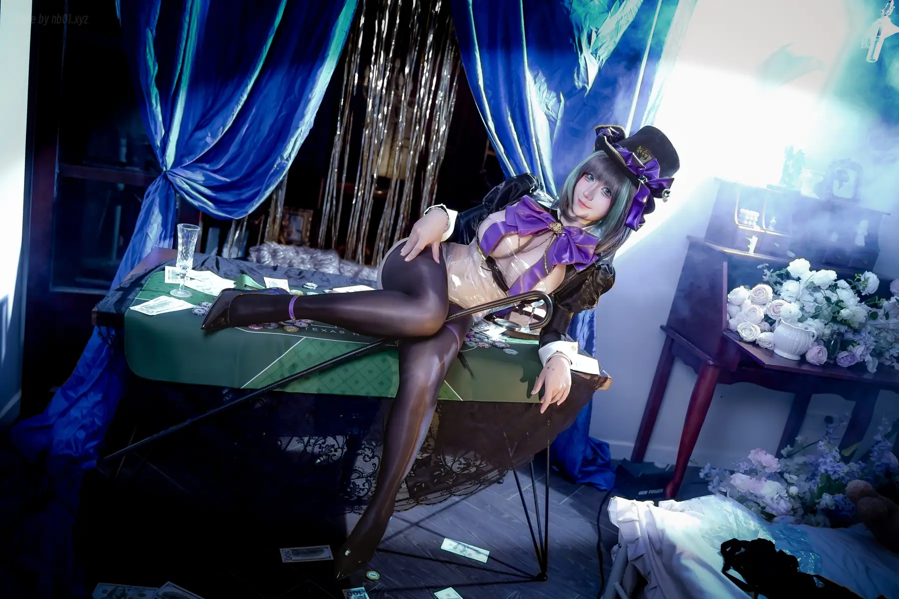 九曲Jean - 碧蓝航线 柴郡·绚烂夜梦(40P_115.2M) - 九曲Jean - 碧蓝航线 柴郡·绚烂夜梦(40P_115