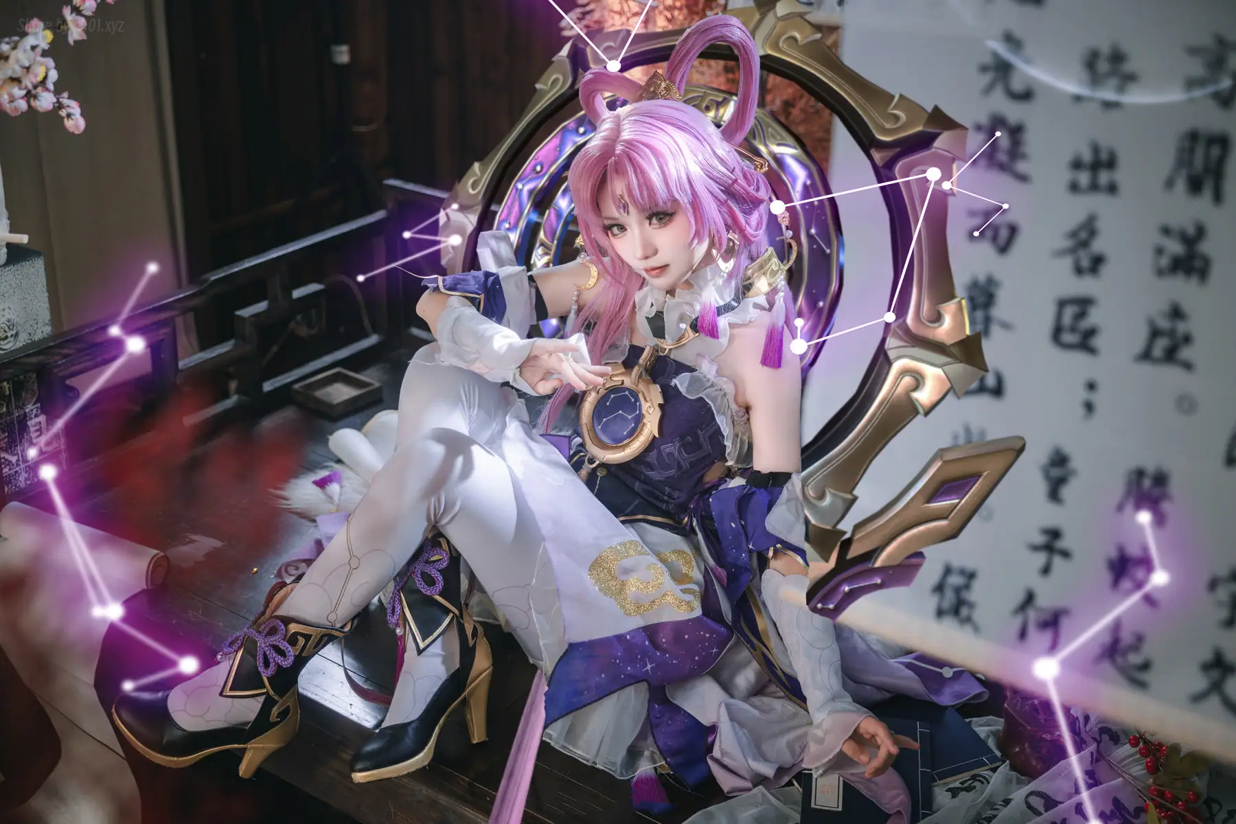 花柒Hana - 崩坏·星穹铁道 符玄(14P_85.4M) - 花柒Hana - 崩坏·星穹铁道 符玄(14P_85