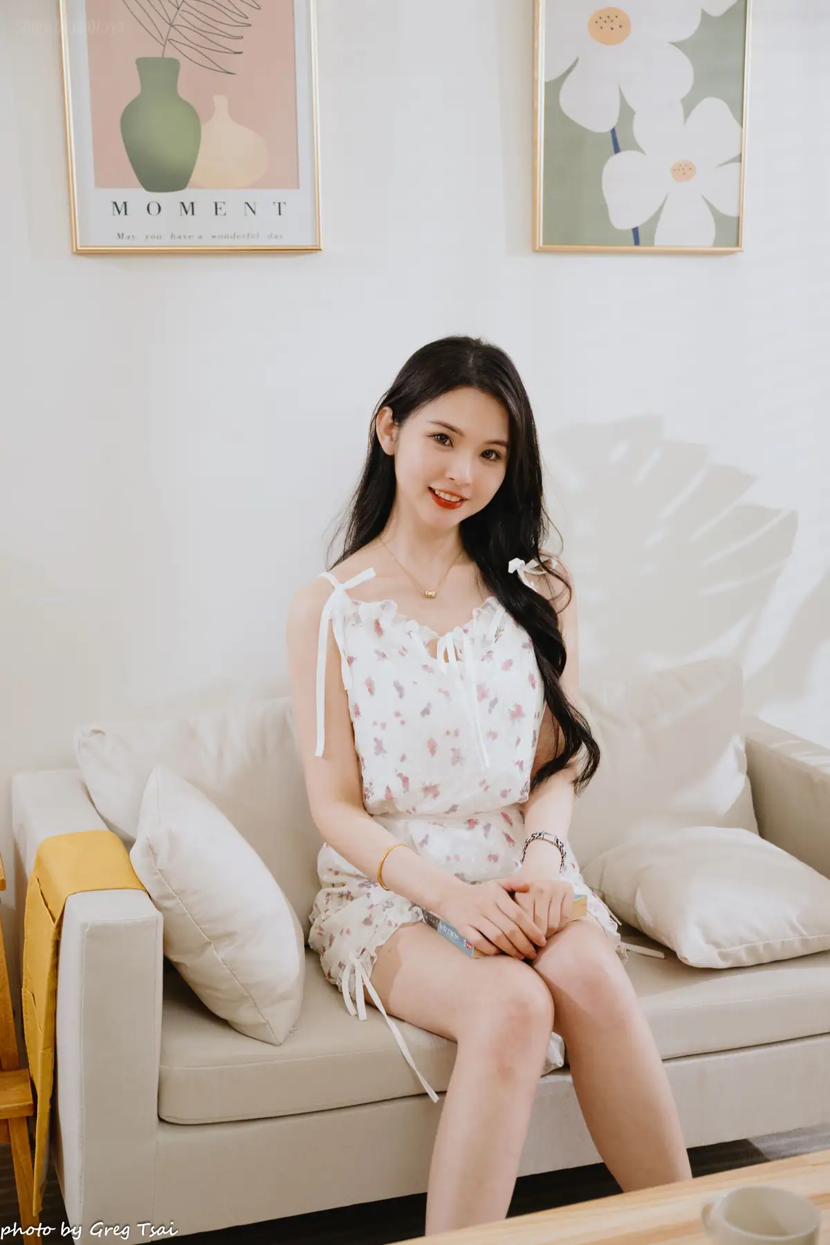 米浆 - 碎花连衣裙(103P_221.2M) - 米浆 - 碎花连衣裙(103P_221