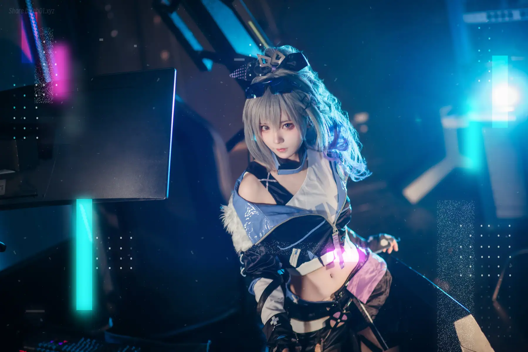 花柒Hana - 崩坏：星穹铁道 银狼(17P_61.3M) - 花柒Hana - 崩坏：星穹铁道 银狼(17P_61