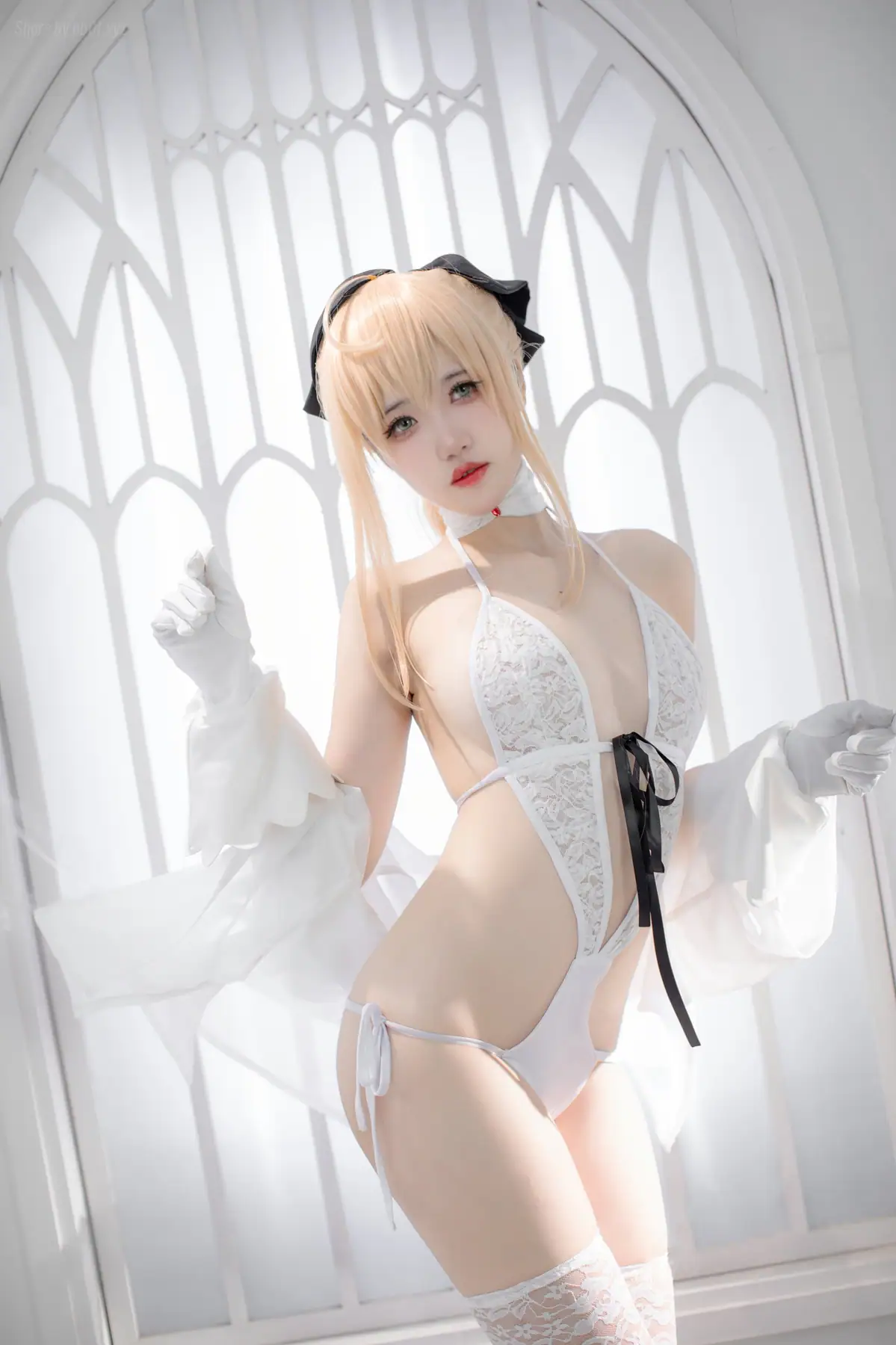 阿薰kaOri - FGO 白Saber(50P_30.8M) - 阿薰kaOri - FGO 白Saber(50P_30