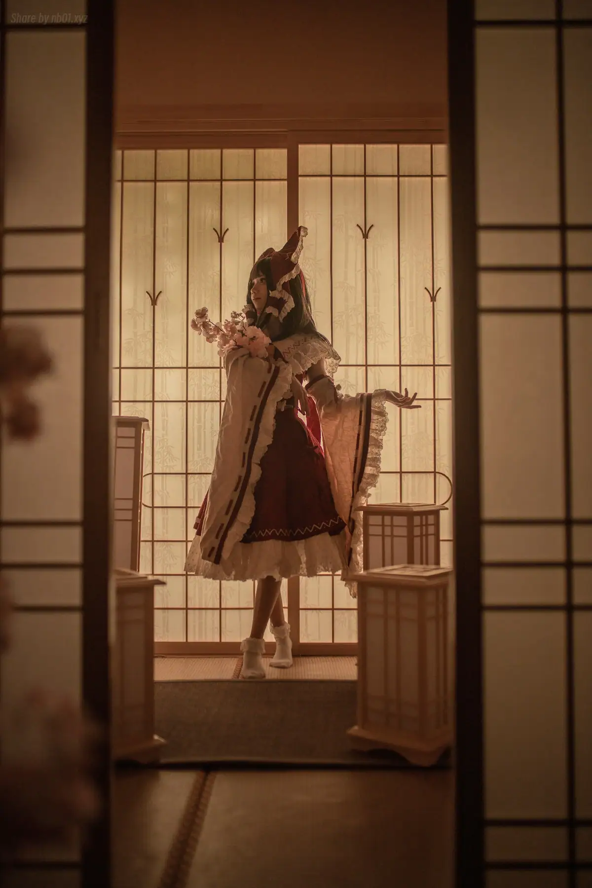 花柒Hana - 森森仙 灵梦(12P_9.9M) - 花柒Hana - 森森仙 灵梦(12P_9