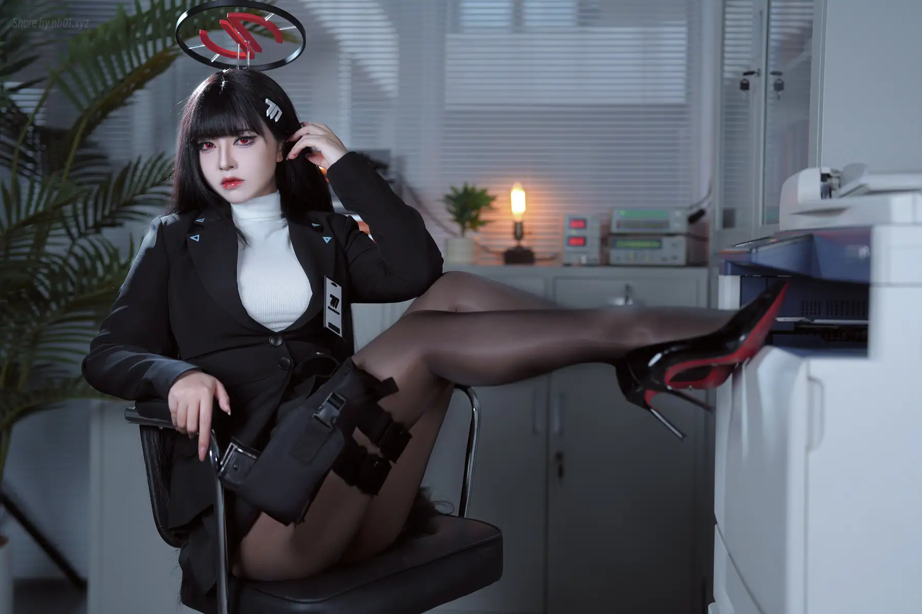 半半子 - 碧蓝档案 调月莉音(60P_40.9M) - 半半子 - 碧蓝档案 调月莉音(60P_40