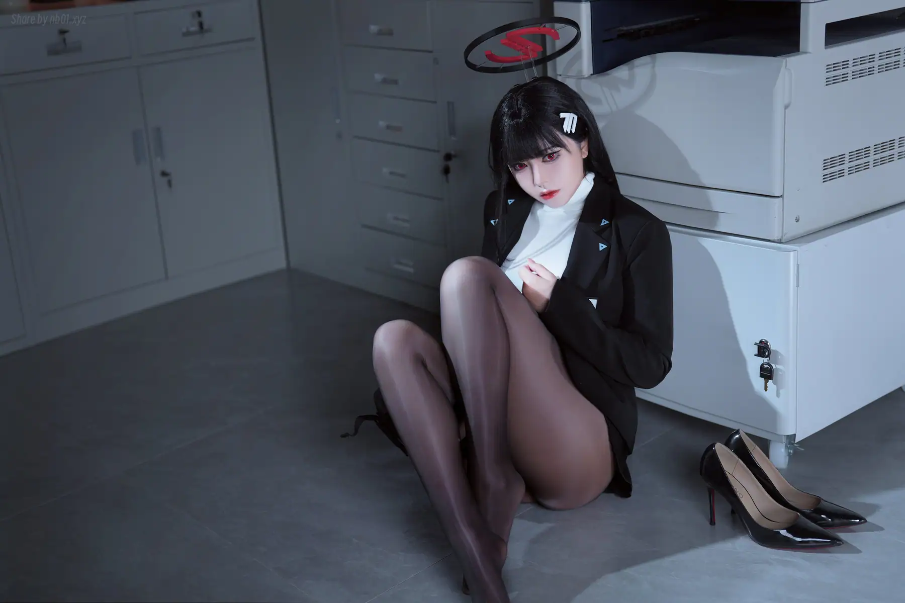 半半子 - 碧蓝档案 调月莉音(60P_40.9M) - 半半子 - 碧蓝档案 调月莉音(60P_40