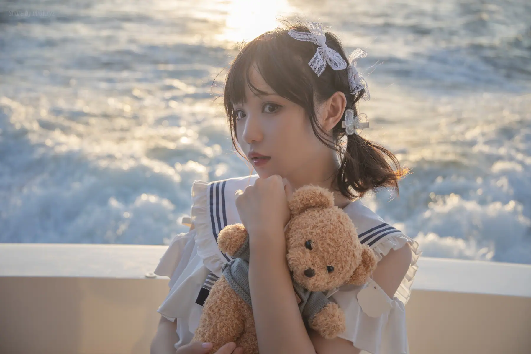 花柒Hana - 三亚熊之海J风泳装(12P_25.6M) - 花柒Hana - 三亚熊之海J风泳装(12P_25