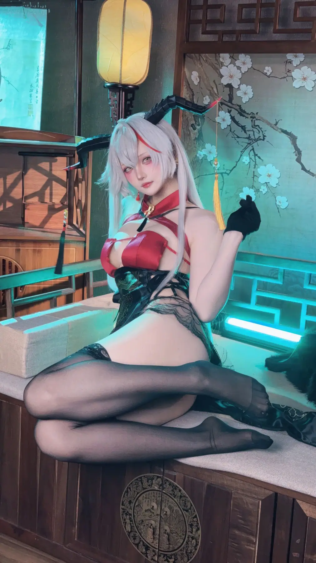 屿鱼 - 碧蓝航线 埃吉尔旗袍(50P_270.8M) - 屿鱼 - 碧蓝航线 埃吉尔旗袍(50P_270