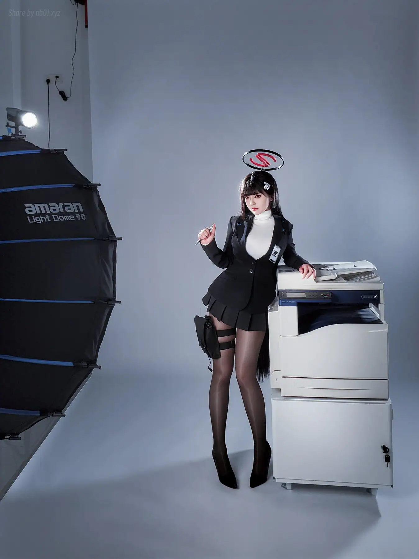 半半子 - 碧蓝档案 调月莉音(60P_40.9M) - 半半子 - 碧蓝档案 调月莉音(60P_40