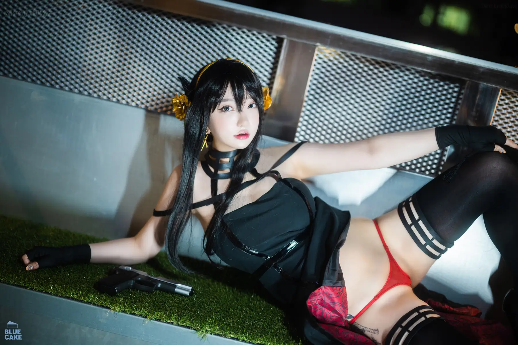 [BLUECAKE]Son Ye-Eun (손예은) - Vol.41 BlackRose RED+(131P_938.0M) - [BLUECAKE]Son Ye-Eun (손예은) - Vol