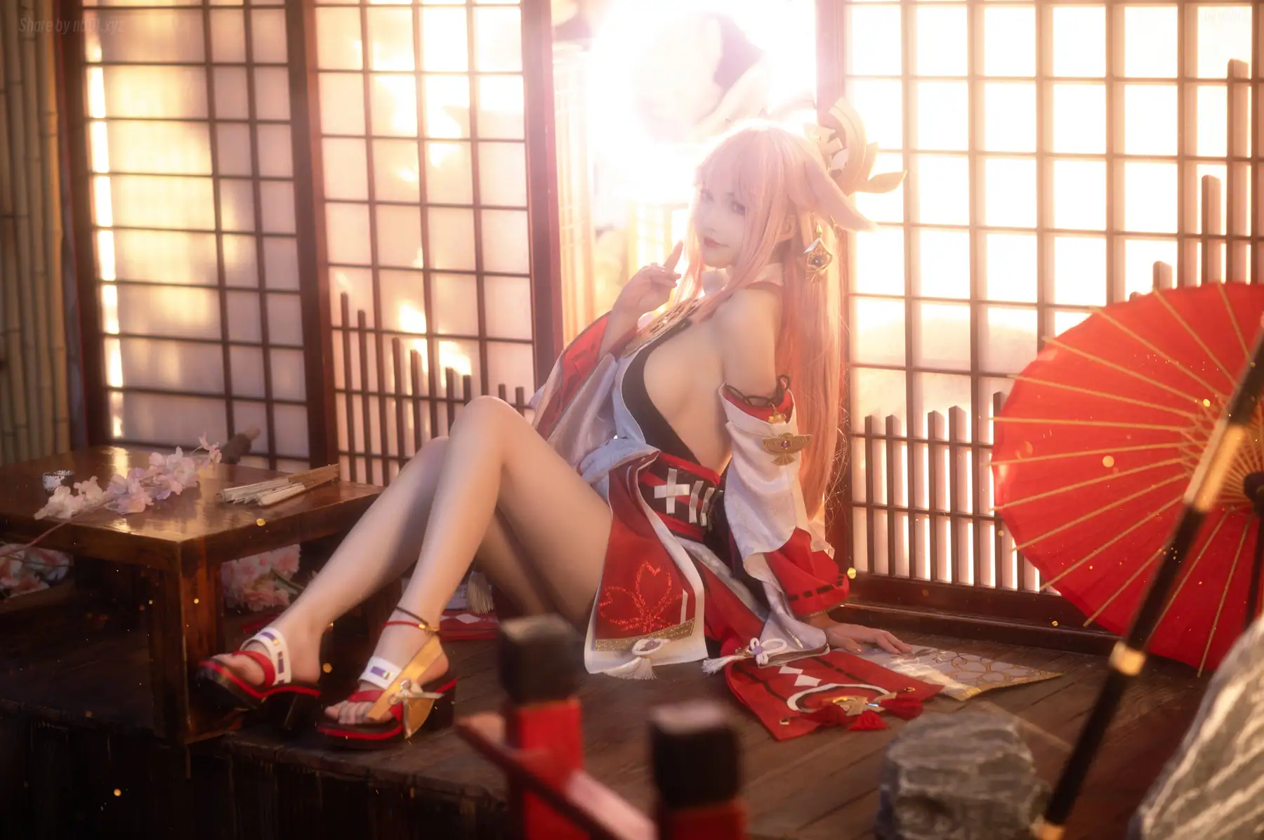 花兮_honoka - 原神 八重神子(11P_24.7M) - 花兮_honoka - 原神 八重神子(11P_24