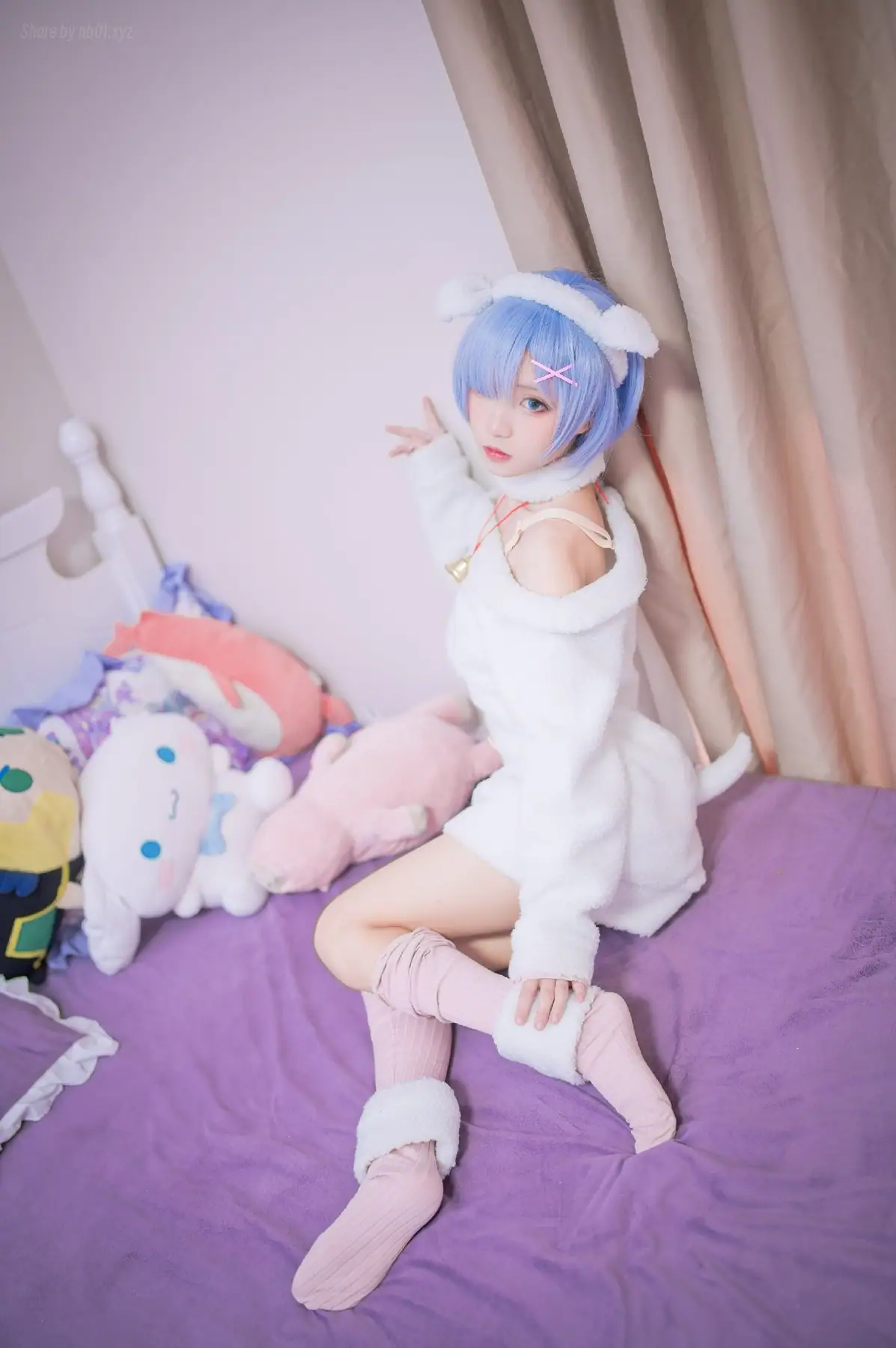 花柒Hana - 蕾姆 绵羊(9P_1.9M) - 花柒Hana - 蕾姆 绵羊(9P_1