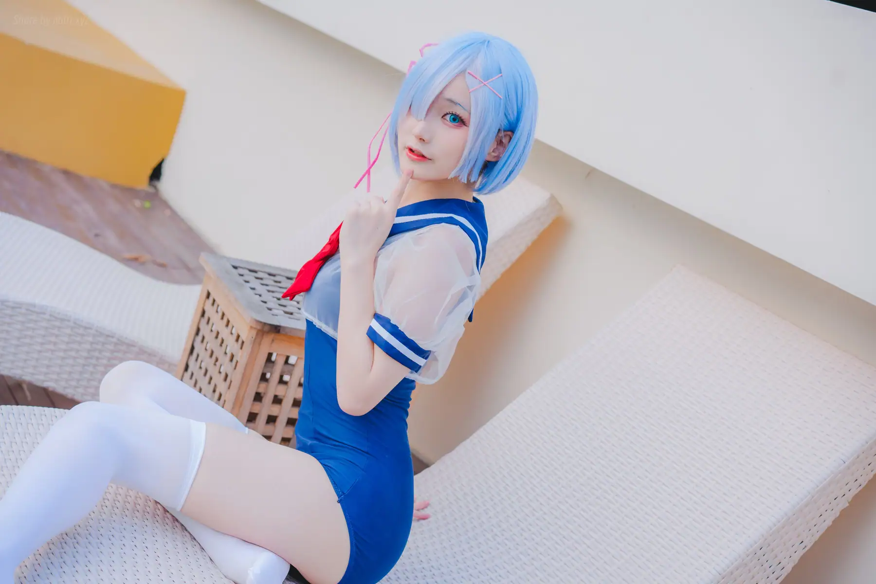 幼愛Youmeko - 蕾姆泳装(18P_13.7M) - 幼愛Youmeko - 蕾姆泳装(18P_13