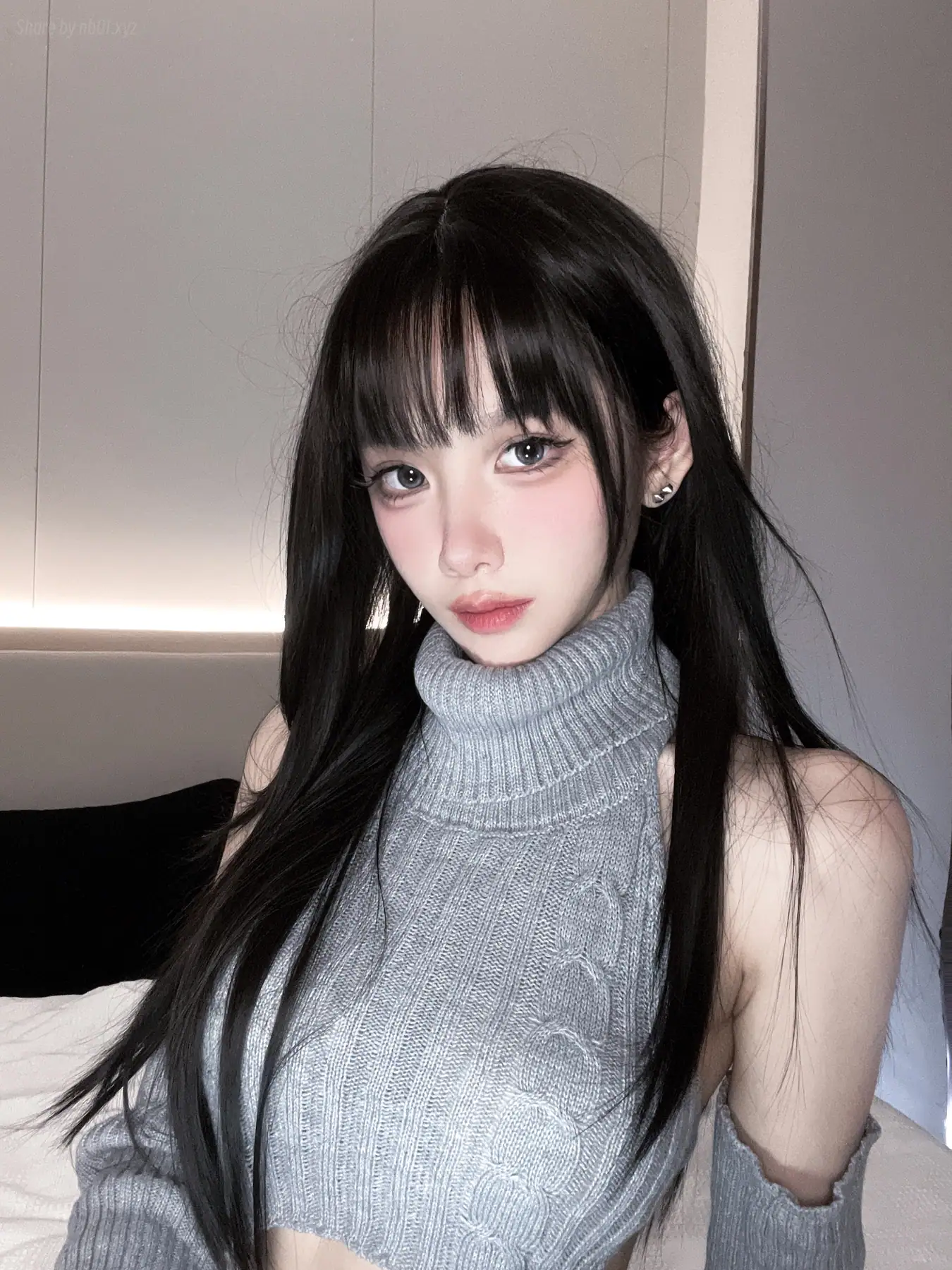 果咩酱 - 灰灰毛衣(23P+2V_277.5M) - 果咩酱 - 灰灰毛衣(23P+2V_277