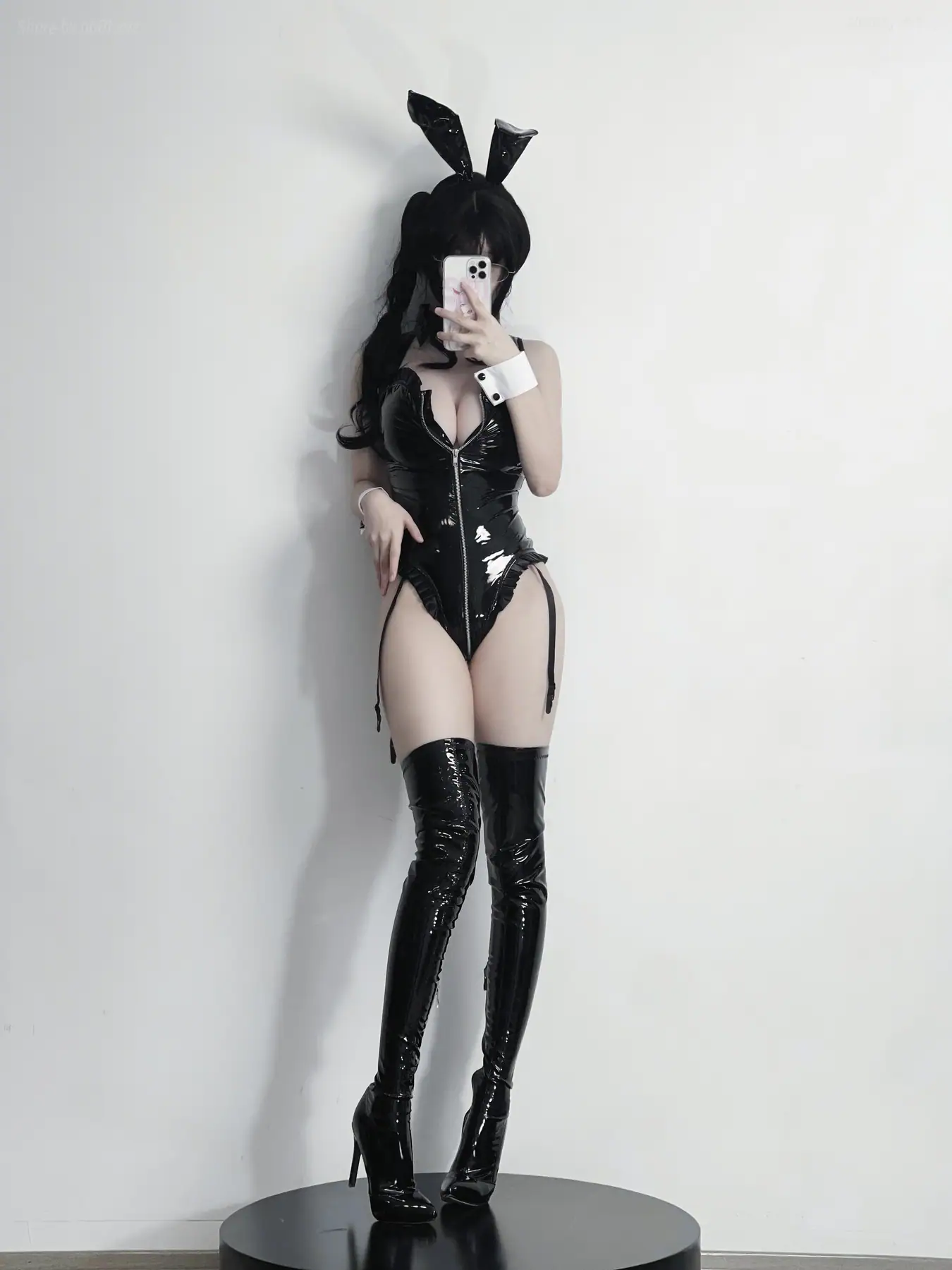 幼愛Youmeko - 黑漆皮高跟兔女郎(29P_22.3M) - 幼愛Youmeko - 黑漆皮高跟兔女郎(29P_22