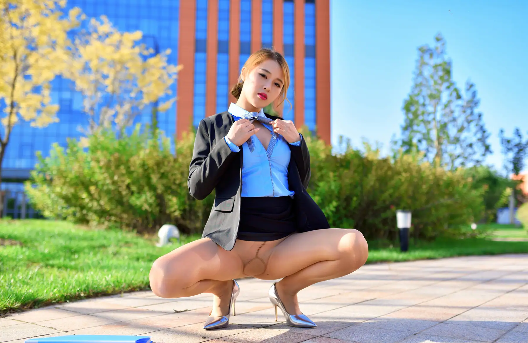 DDY Pantyhose - 2015-11-15 《Secretary》出镜：若兮(55P_197.4M) - DDY Pantyhose - 2015-11-15 《Secretary》出镜：若兮(55P_197