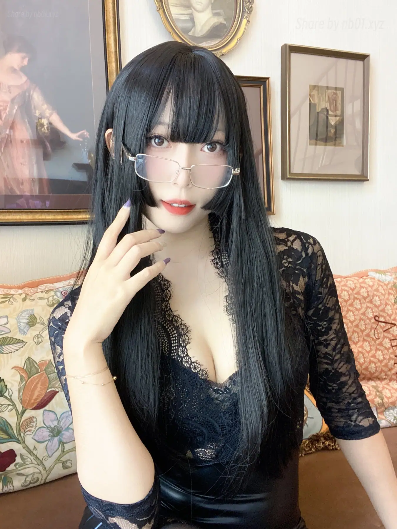 Money冷冷 - 黑蕾丝(48P_54.2M) Money冷冷 - 黑蕾丝(48P_54.2M)_nb01.xyz_0028 图片4