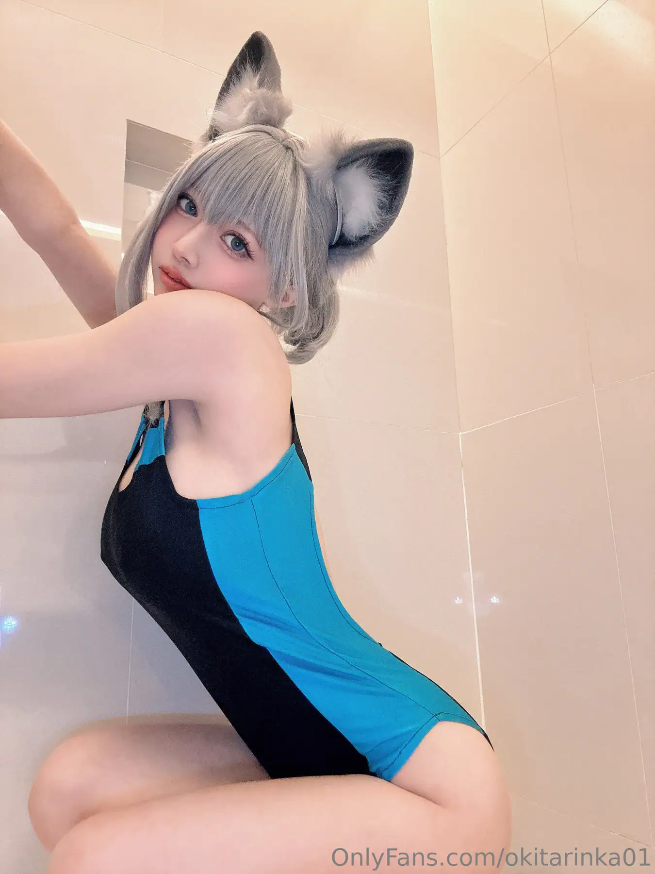 沖田凜花Rinka - 砂狼 白子 Blue Archive(50P_141.8M) - 沖田凜花Rinka - 砂狼 白子 Blue Archive(50P_141