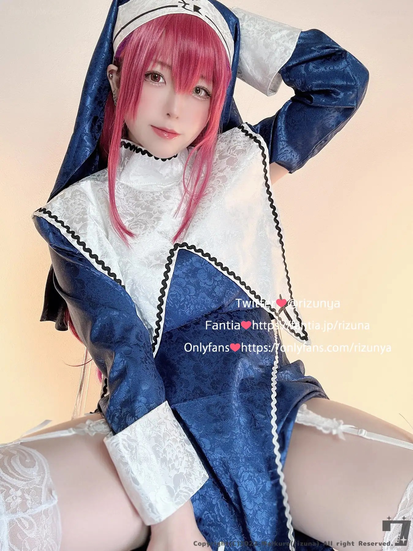 Rizuna - 宝钟玛琳 修女服 Hoshou Marine(Hololive)(12P+1V_612.1M) - Rizuna - 宝钟玛琳 修女服 Hoshou Marine(Hololive)(12P+1V_612