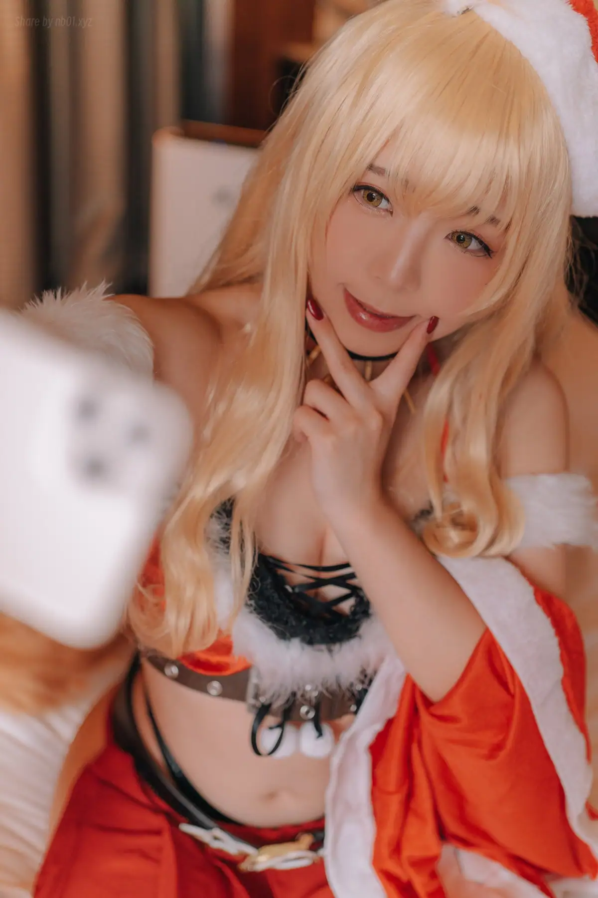 Rizuna - FGO ラブ♥クリスマス 铃鹿御前 圣诞衣装(131P_79.7M) - Rizuna - FGO ラブ♥クリスマス 铃鹿御前 圣诞衣装(131P_79