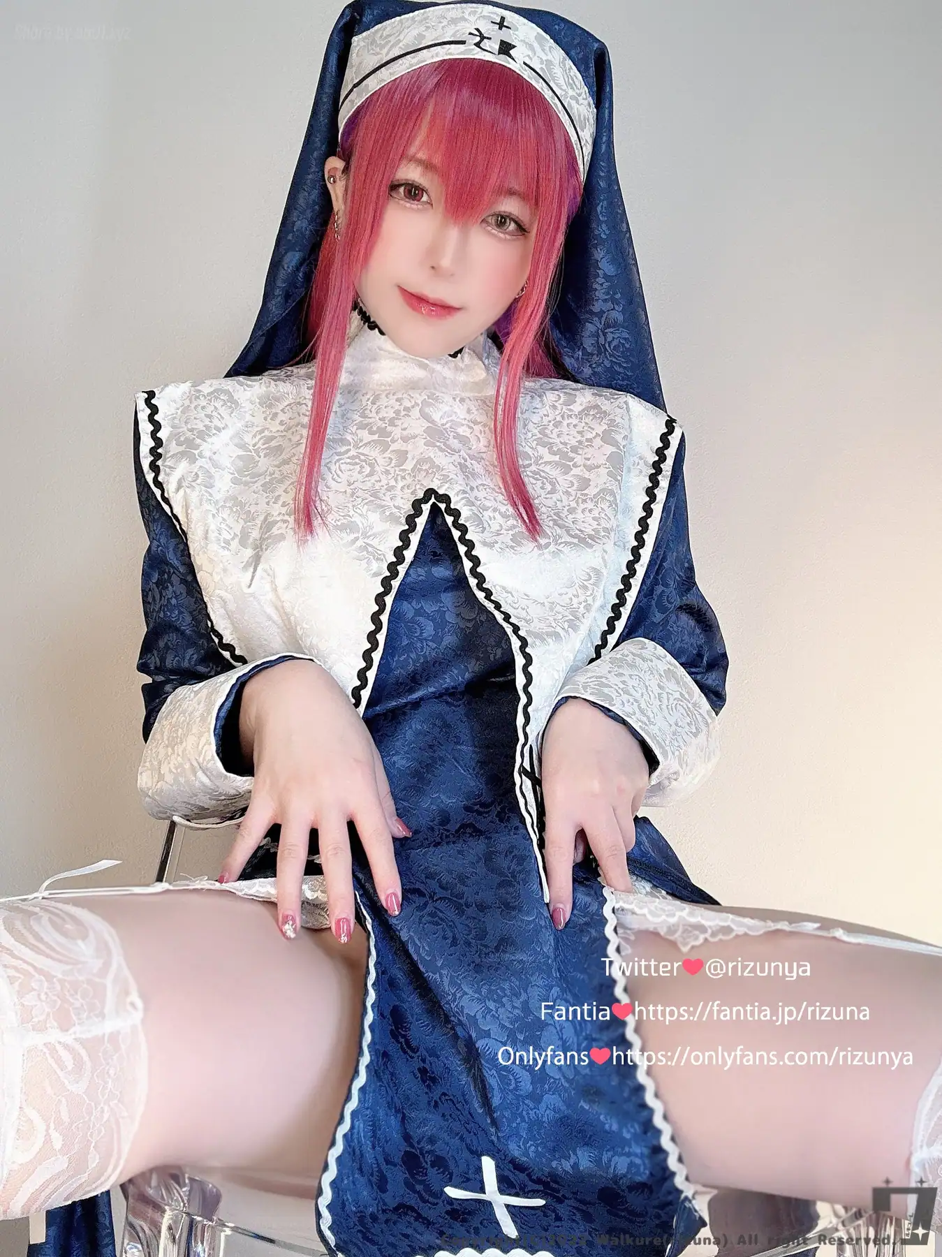 Rizuna - 宝钟玛琳 修女服 Hoshou Marine(Hololive)(12P+1V_612.1M) - Rizuna - 宝钟玛琳 修女服 Hoshou Marine(Hololive)(12P+1V_612