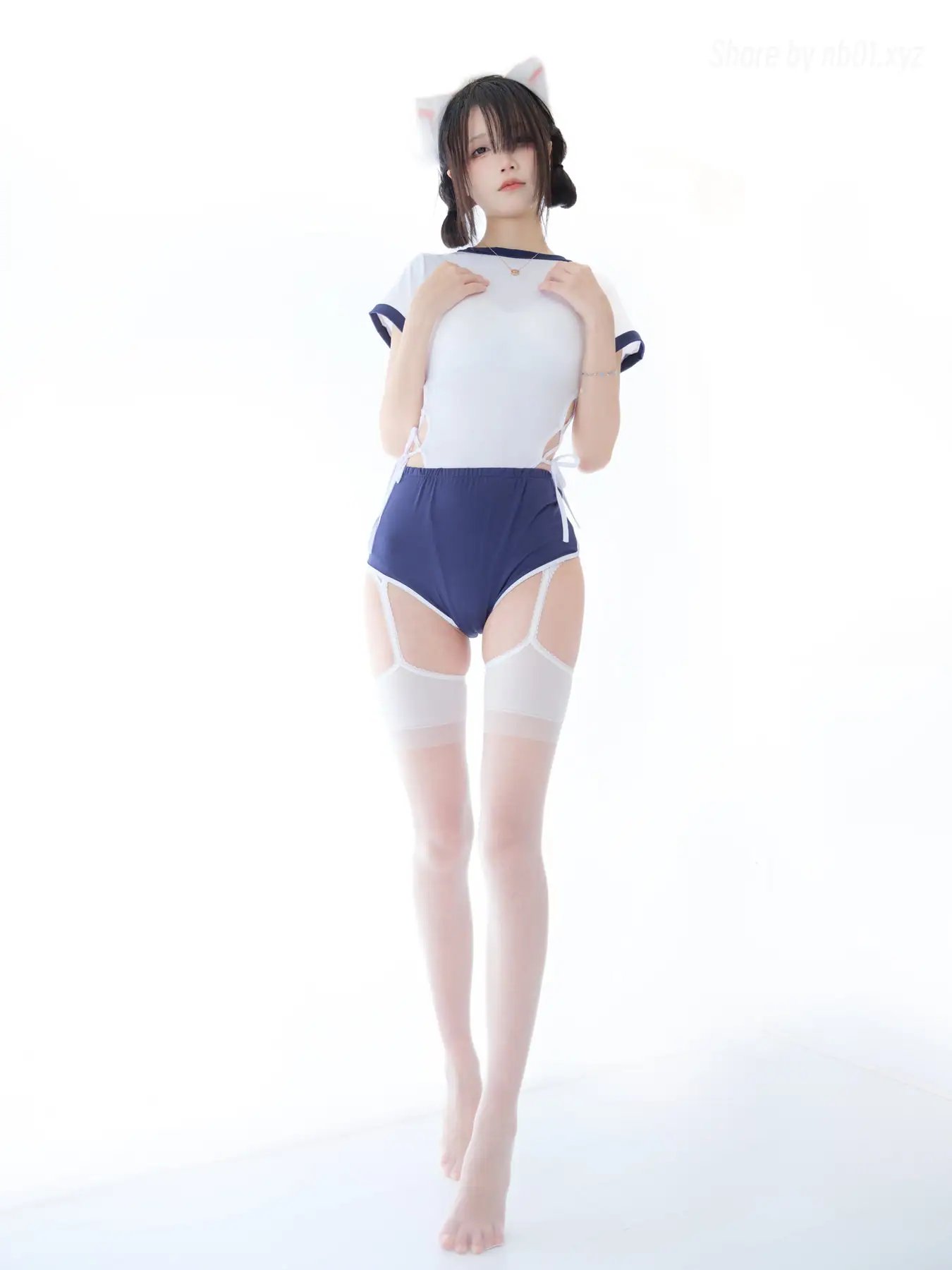 五更百鬼 - 舰长 体操服 猫耳(25P_15.3M) 五更百鬼 - 舰长 体操服 猫耳(25P_15.3M)_nb01.xyz_0001