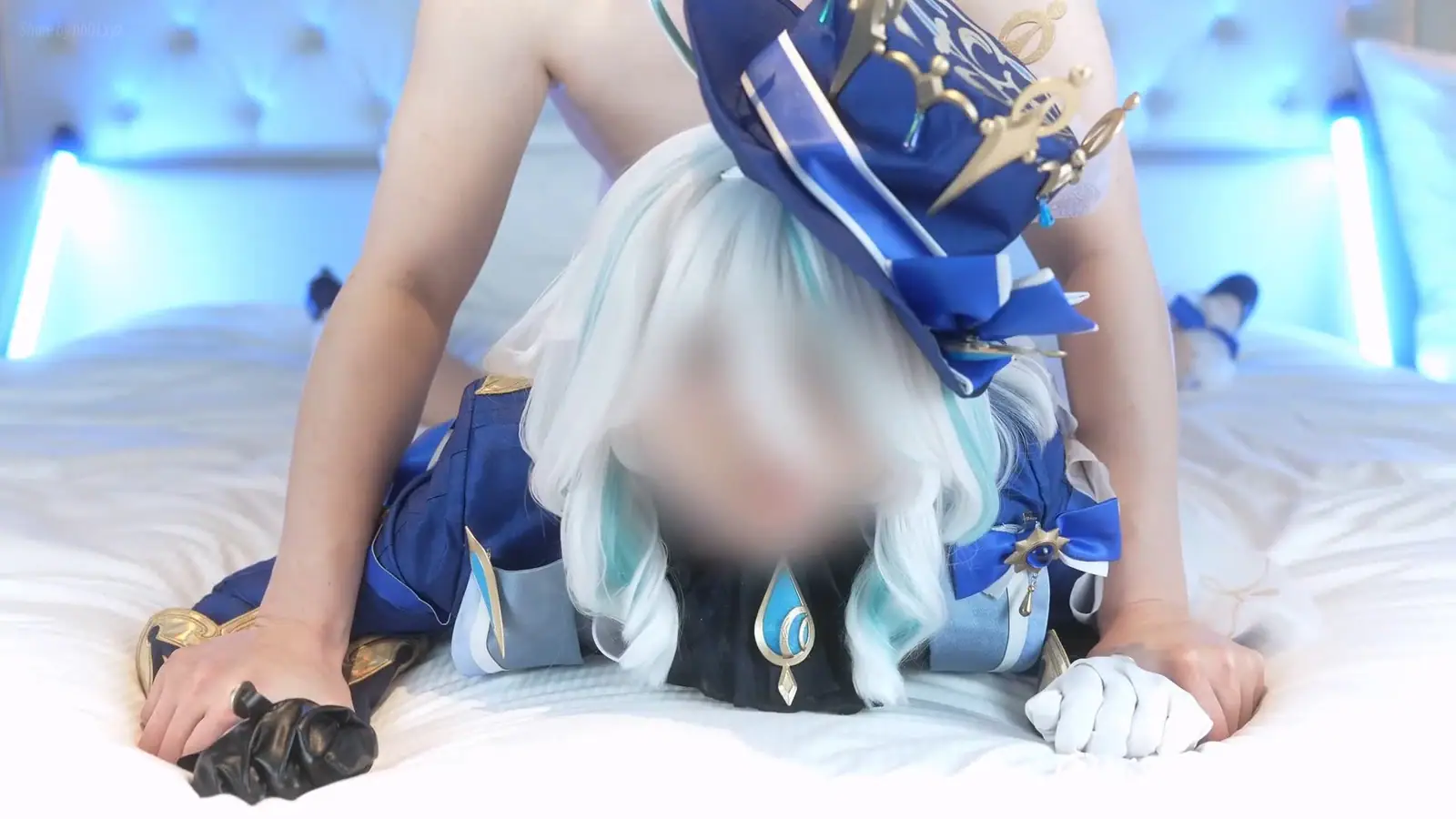 わんこす(@wancos) - 2025-03-01_💙新作AV💧3月無料【生意気なぽんこつ水神をおち◯ぽで分からせ♡イッてないと言い張るので... スパンキングと執拗なピストンでごめんなさいするまで連続イキさせる種付けえっち動画💙」《新作AV...