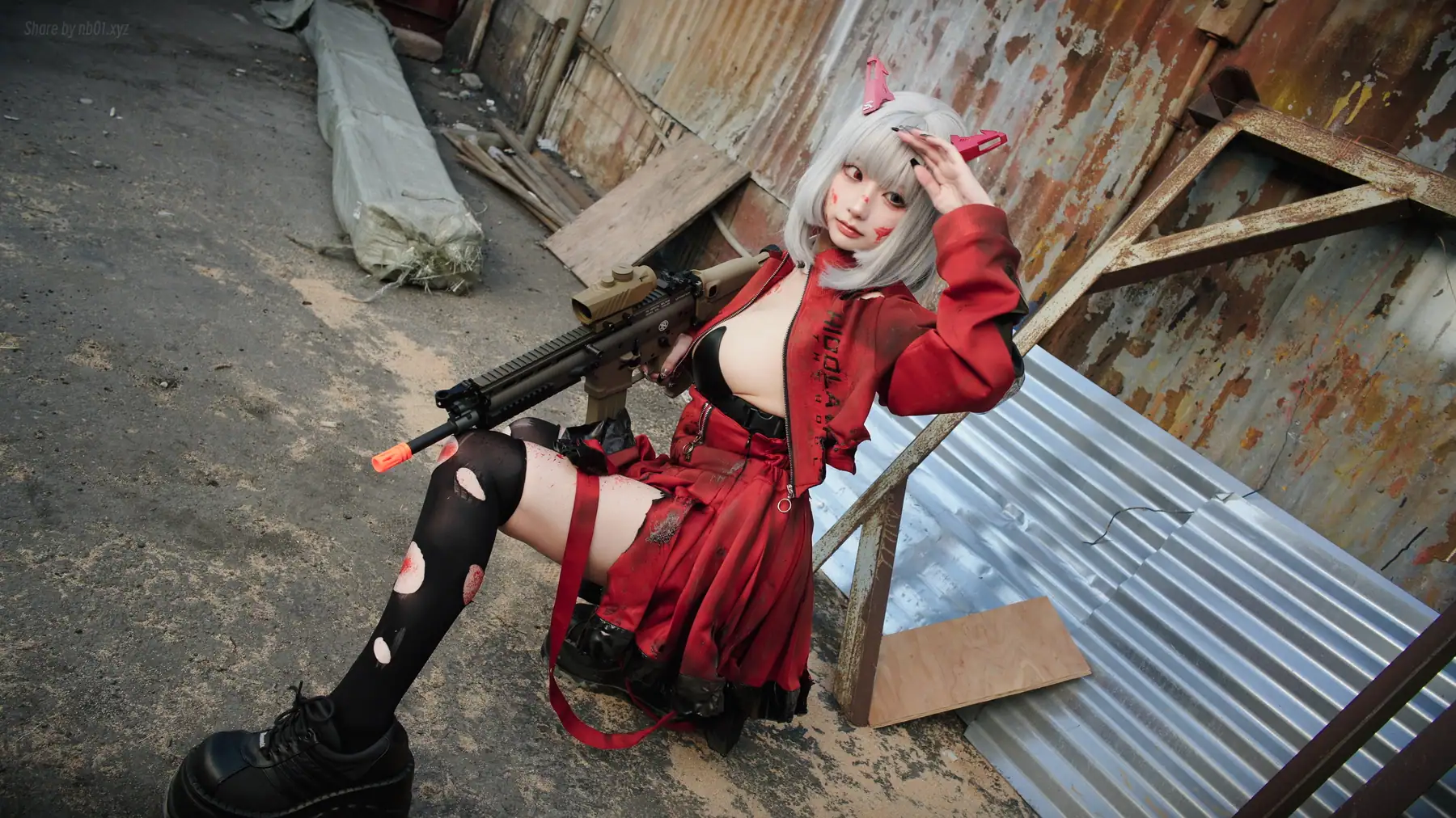 RSS RuinStreetStyle - EP64 Battle Scar Cyber Girl Trapped in Muddy Dungeon_地牢泥浆战损赛博少女(29P+1V_5.7G) RSS RuinStreetStyle - E...