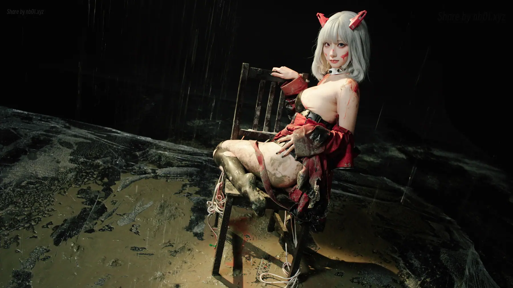 RSS RuinStreetStyle - EP64 Battle Scar Cyber Girl Trapped in Muddy Dungeon_地牢泥浆战损赛博少女(29P+1V_5.7G) RSS RuinStreetStyle - E...