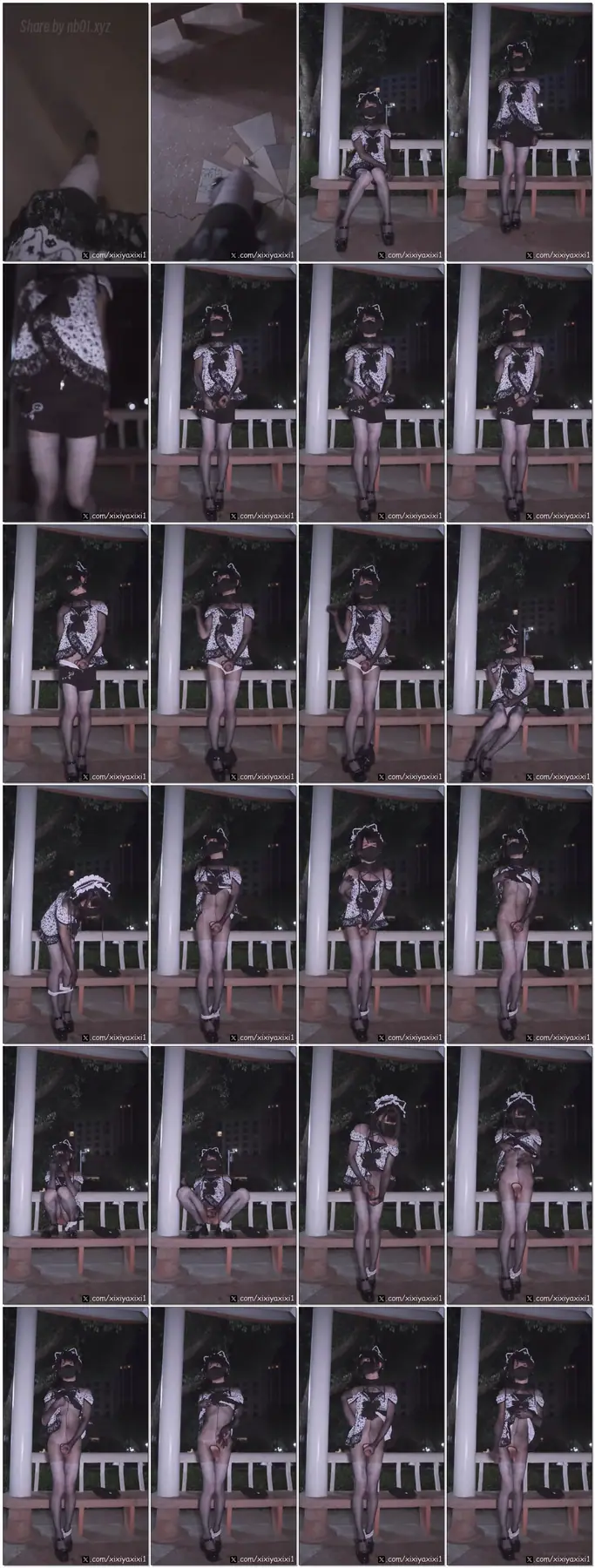 T034 透视连体袜与迷你裙_bodystockings minidress gazebo T034 透视连体袜与迷你裙_bodystockings minidress gazebo_T034 透视连体袜与迷你裙_bodystockings m...