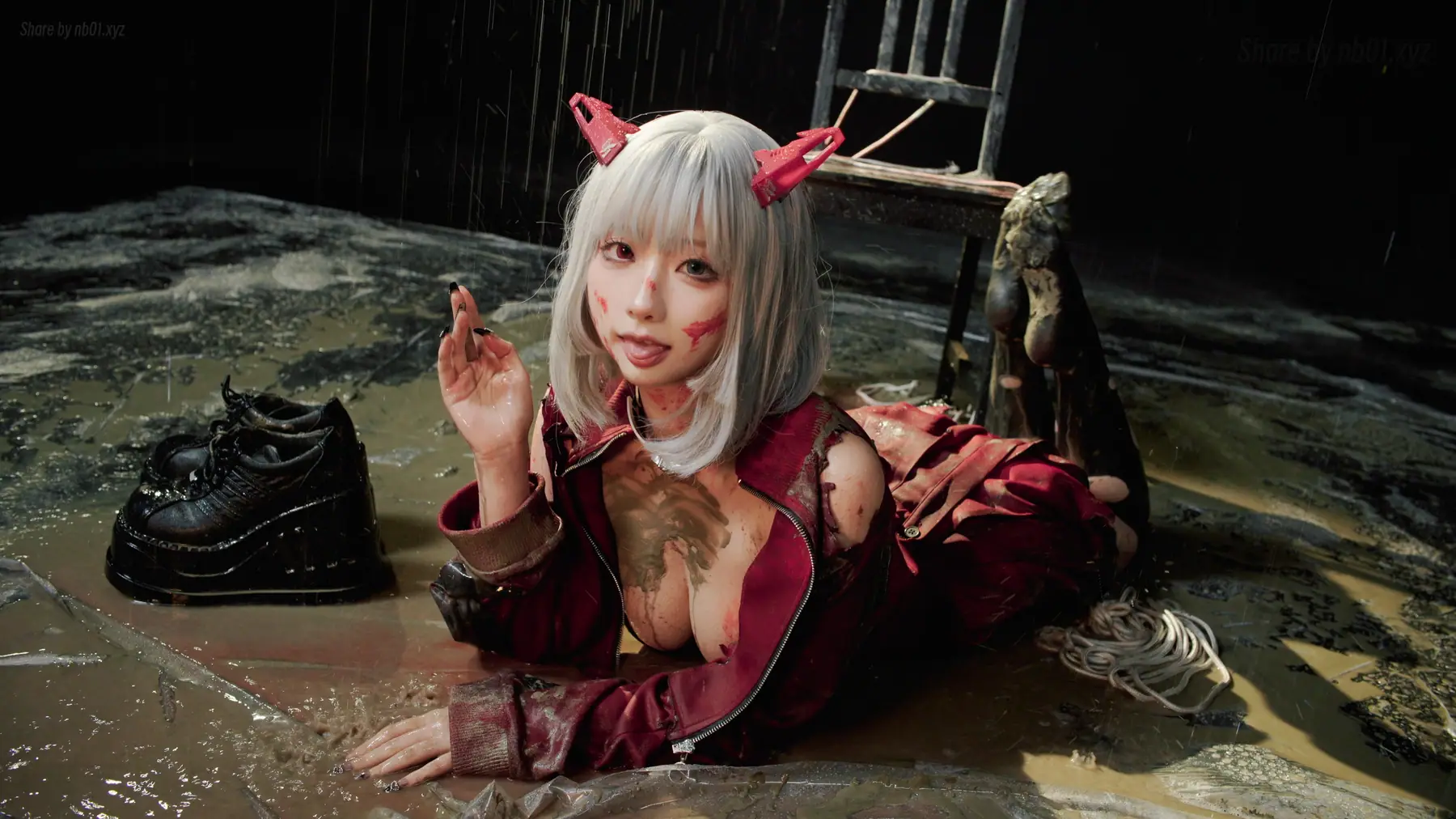 RSS RuinStreetStyle - EP64 Battle Scar Cyber Girl Trapped in Muddy Dungeon_地牢泥浆战损赛博少女(29P+1V_5.7G) RSS RuinStreetStyle - E...