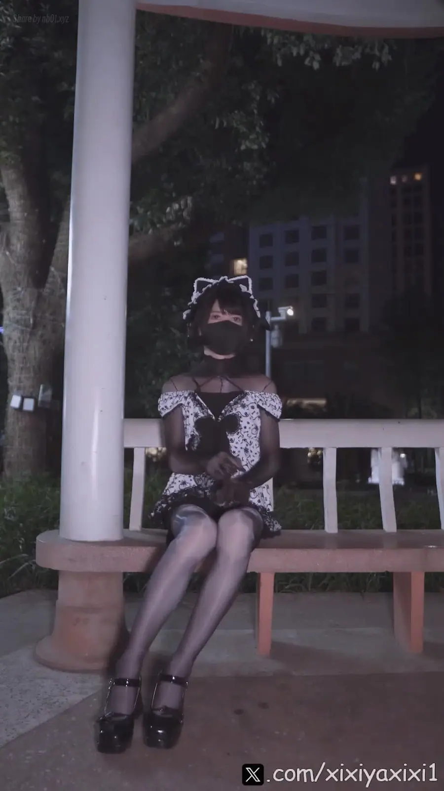 T034 透视连体袜与迷你裙_bodystockings minidress gazebo T034 透视连体袜与迷你裙_bodystockings minidress gazebo_T034 透视连体袜与迷你裙_bodystockings m...