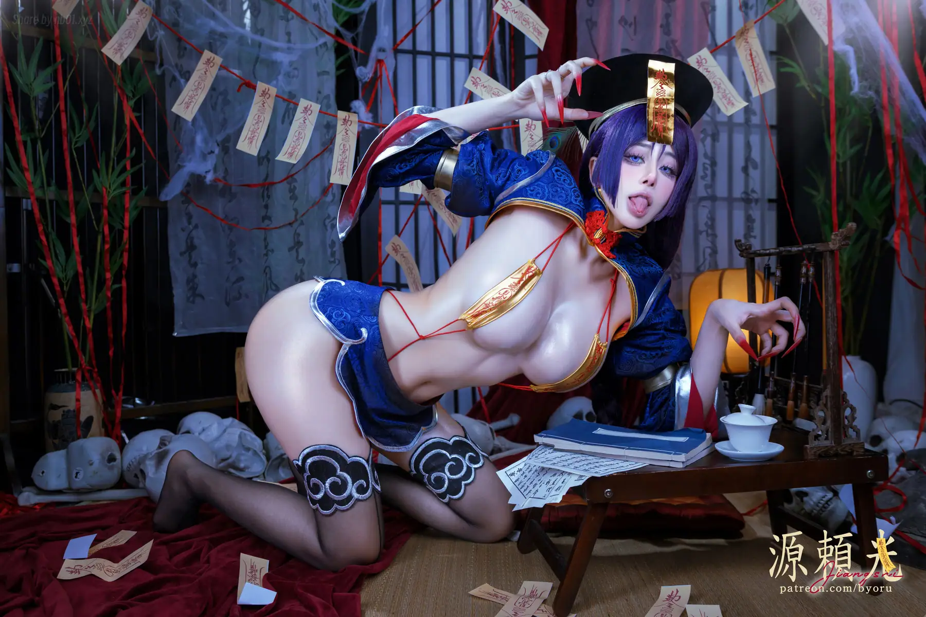 Byoru - FGO Raikou Jiangshi_僵尸源赖光(63P+20V_3.3G) Byoru - FGO Raikou Jiangshi_僵尸源赖光(63P+20V_3.3G)_nb01.xyz_0005 图片2