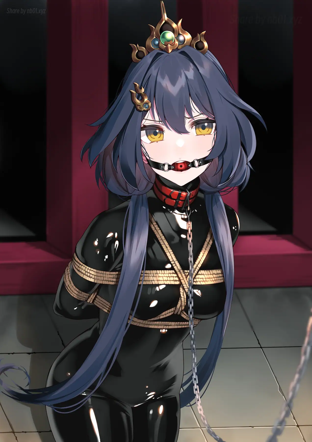 ムームー@夢かき屋代表 - 写真集『囚憐剣士』_875176(372P+6V_364.3M) ３：おまけイラスト_nb01.xyz_0003 图片6