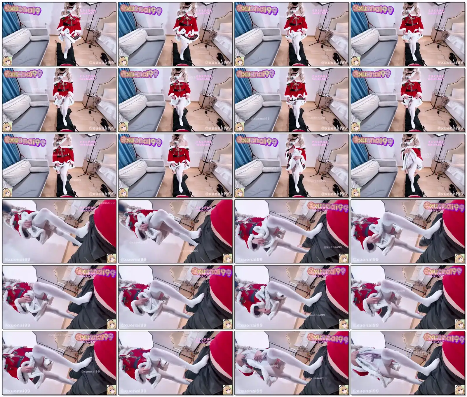 雪乃99(@Xuenai99) - 37 原神圣诞芭芭拉丨Barbara Pegg_Genshin Impact(6V_8.1G) 雪乃99(@Xuenai99) - 37 原神圣诞芭芭拉丨Barbara Pegg_Genshin Impact...