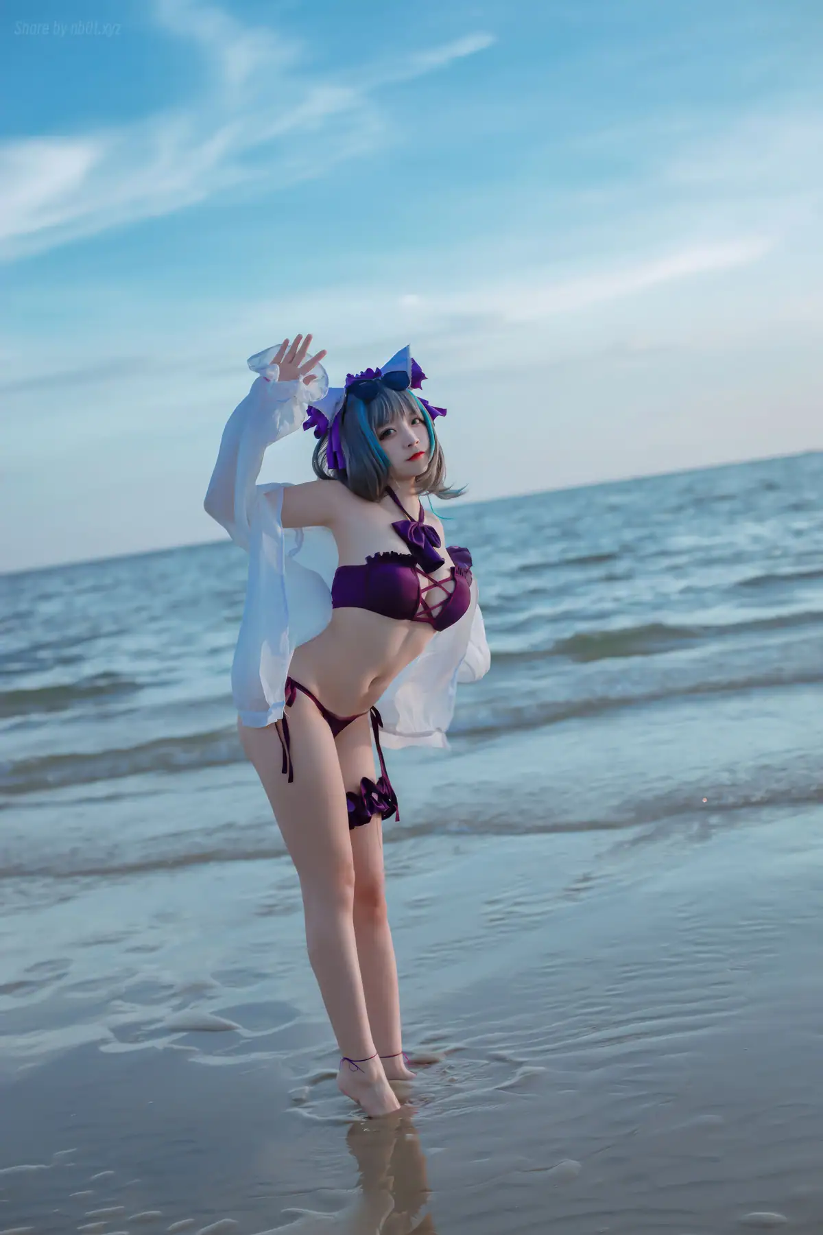 二佐Nisa - 碧蓝航线-柴郡泳装(30P_55.3M) 二佐Nisa - 碧蓝航线-柴郡泳装(30P_55.3M)_nb01.xyz_0001