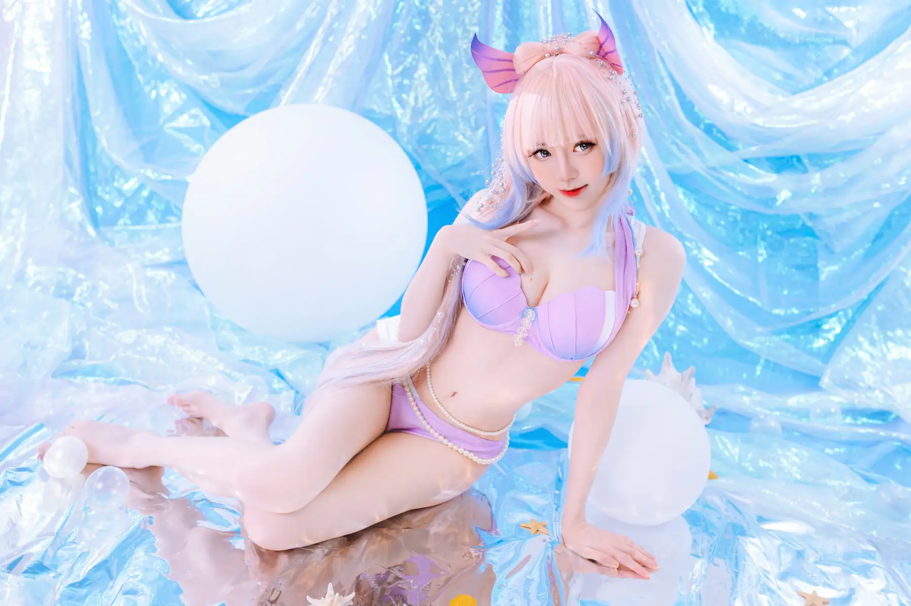 Sally多啦雪(Sally Dorasnow) - 2022-05月_Kokomi Bikini(Fanart Ver)_珊瑚宫心海 Genshin(35P+1V_57.8M) Sally多啦雪(Sally Dorasnow) - 2022-...