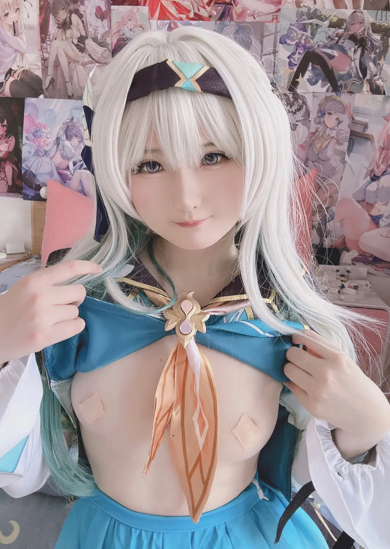 习呆呆 Misa呆呆 - 2024.05.17 ホタル 流萤 崩铁(20P+1V_34.5M) 习呆呆 Misa呆呆 - 2024.05.17 ホタル 流萤 崩铁(20P+1V_34.5M)_nb01.xyz_0004 图片3