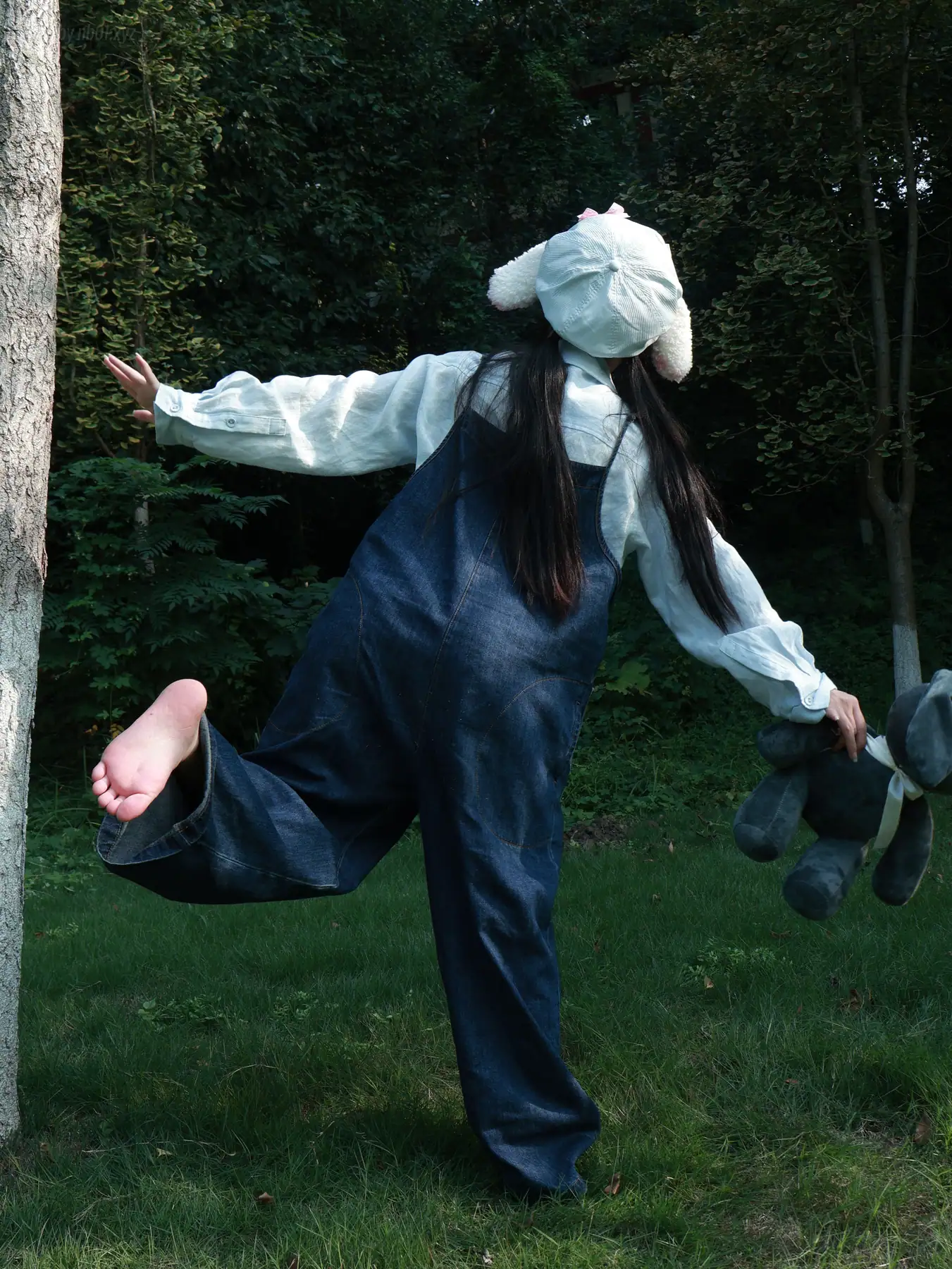 小羊蛋卷 - 背带裤+白丝牛仔水手(22P+1V_516.5M) 小羊蛋卷 - 背带裤+白丝牛仔水手(22P+1V_516.5M)_nb01.xyz_0009 图片5