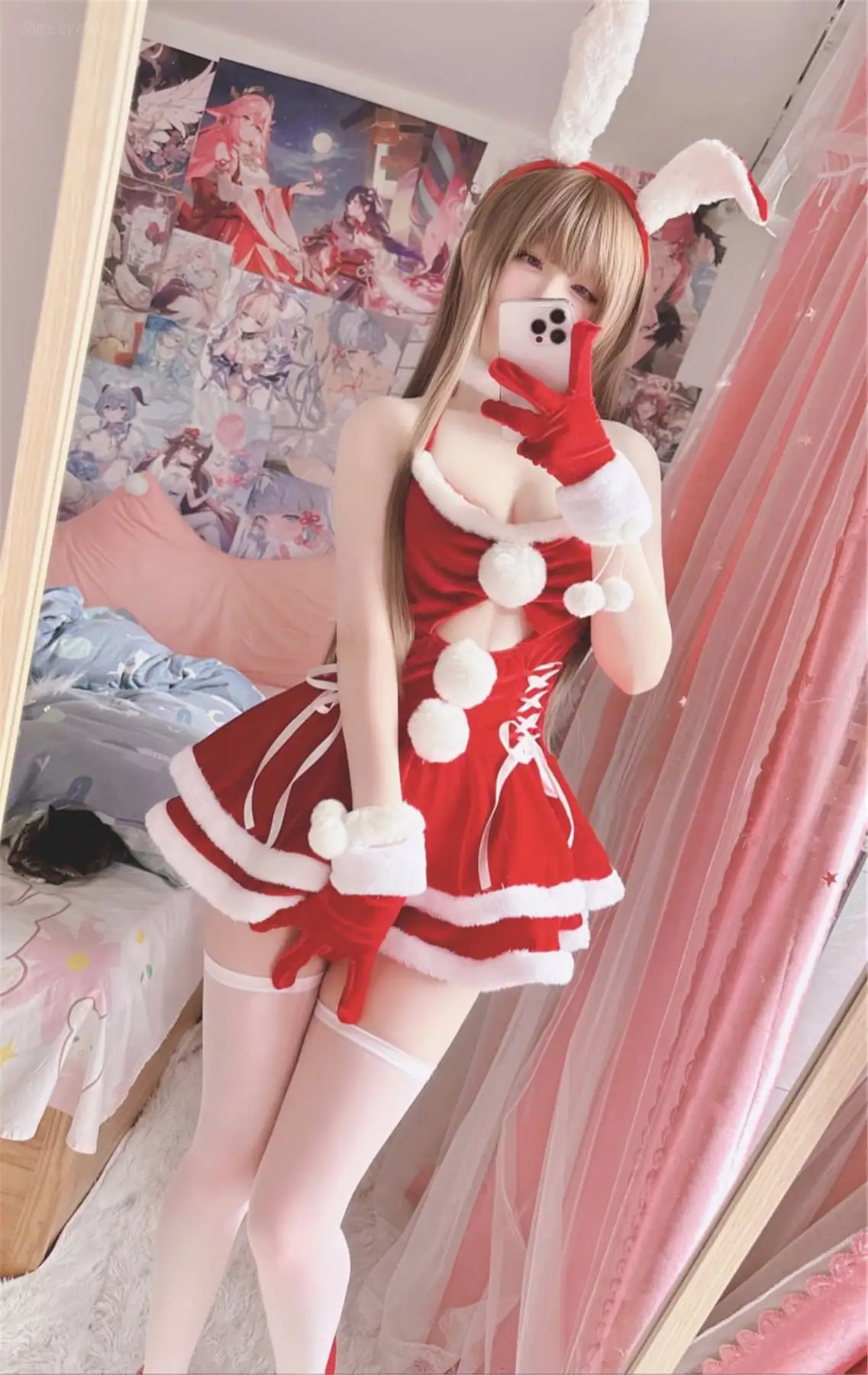 习呆呆 Misa呆呆 - 2025-12-23_圣诞兔 バニーサンタ(18P+2V_16.3M) 习呆呆 Misa呆呆 - 2025-12-23_圣诞兔 バニーサンタ(18P+2V_16.3M)_nb01.xyz_0007 图片3